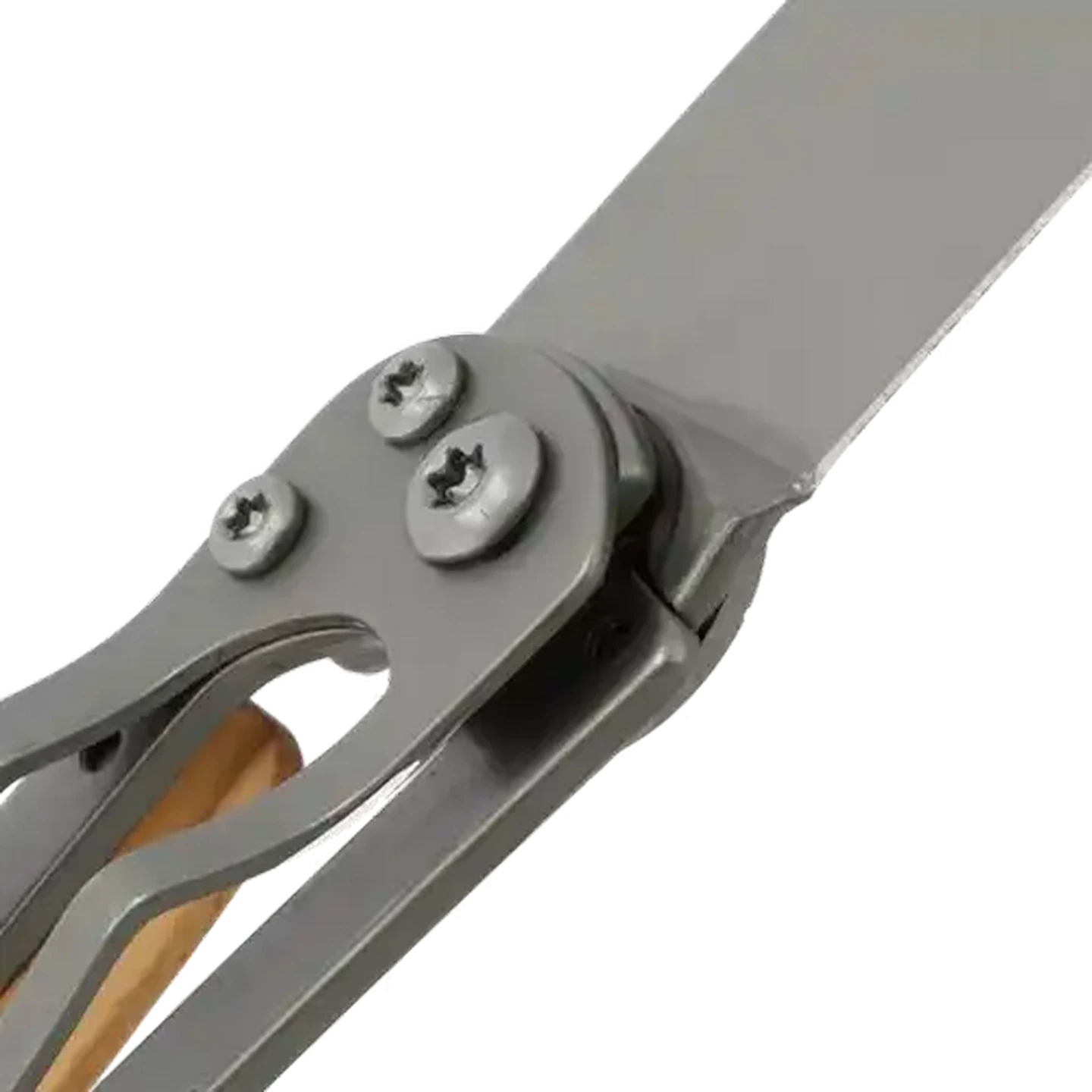 Checkers Sixty60 | Deejo Silver Olive Wood Folding Knife 37g