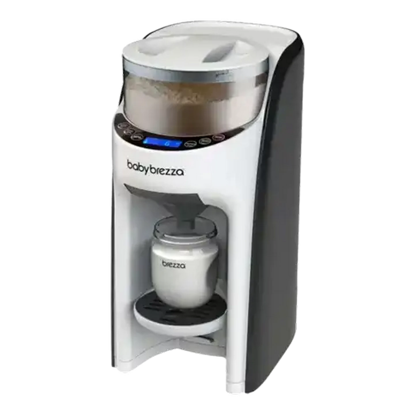 Image of Baby Brezza Formula Pro Advanced Black & White Baby Formula Dispenser