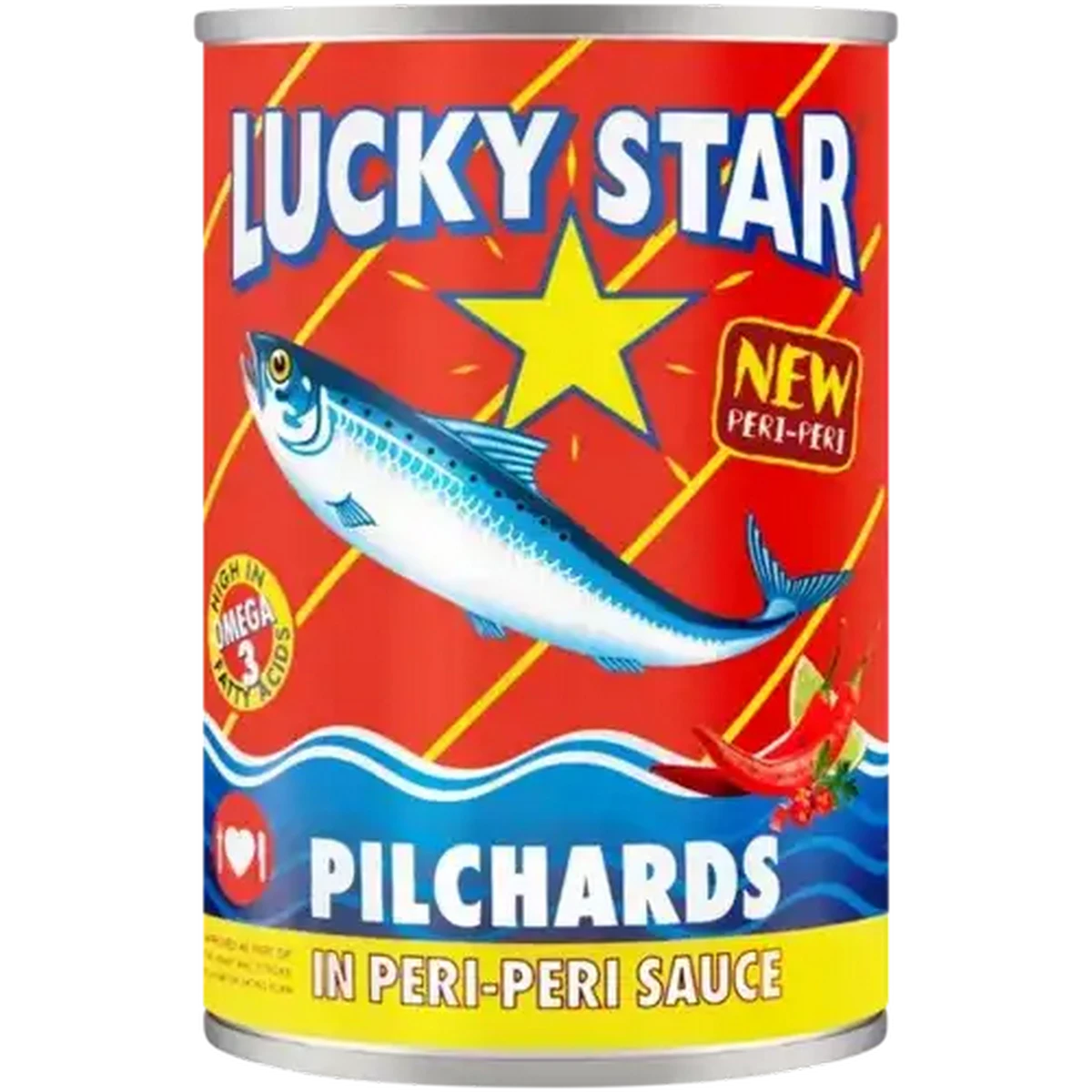 Checkers Sixty60 | Lucky Star Pilchards in Peri-Peri Sauce 400g