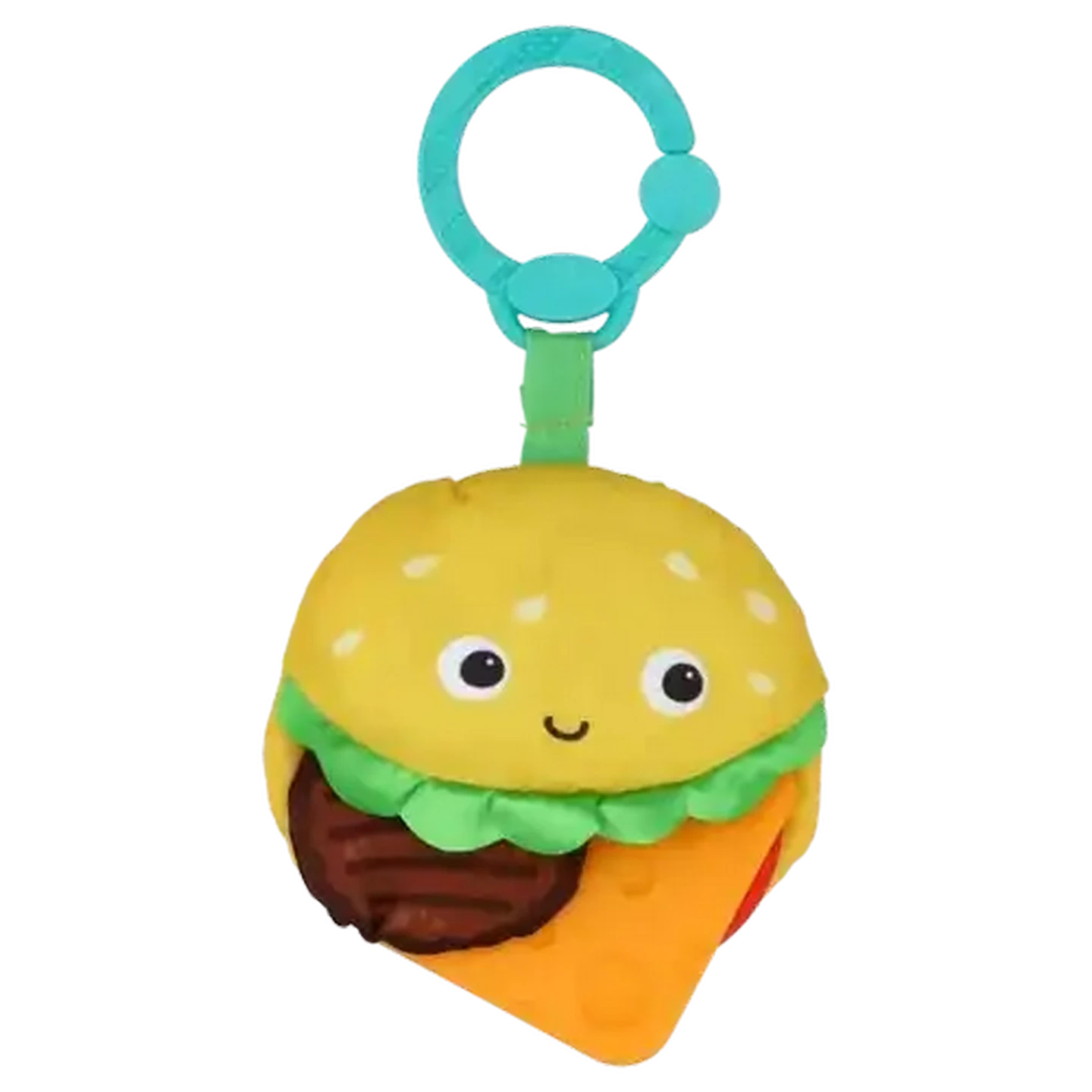 Image of Bright Starts Cheeseburger Teether 3 Months +