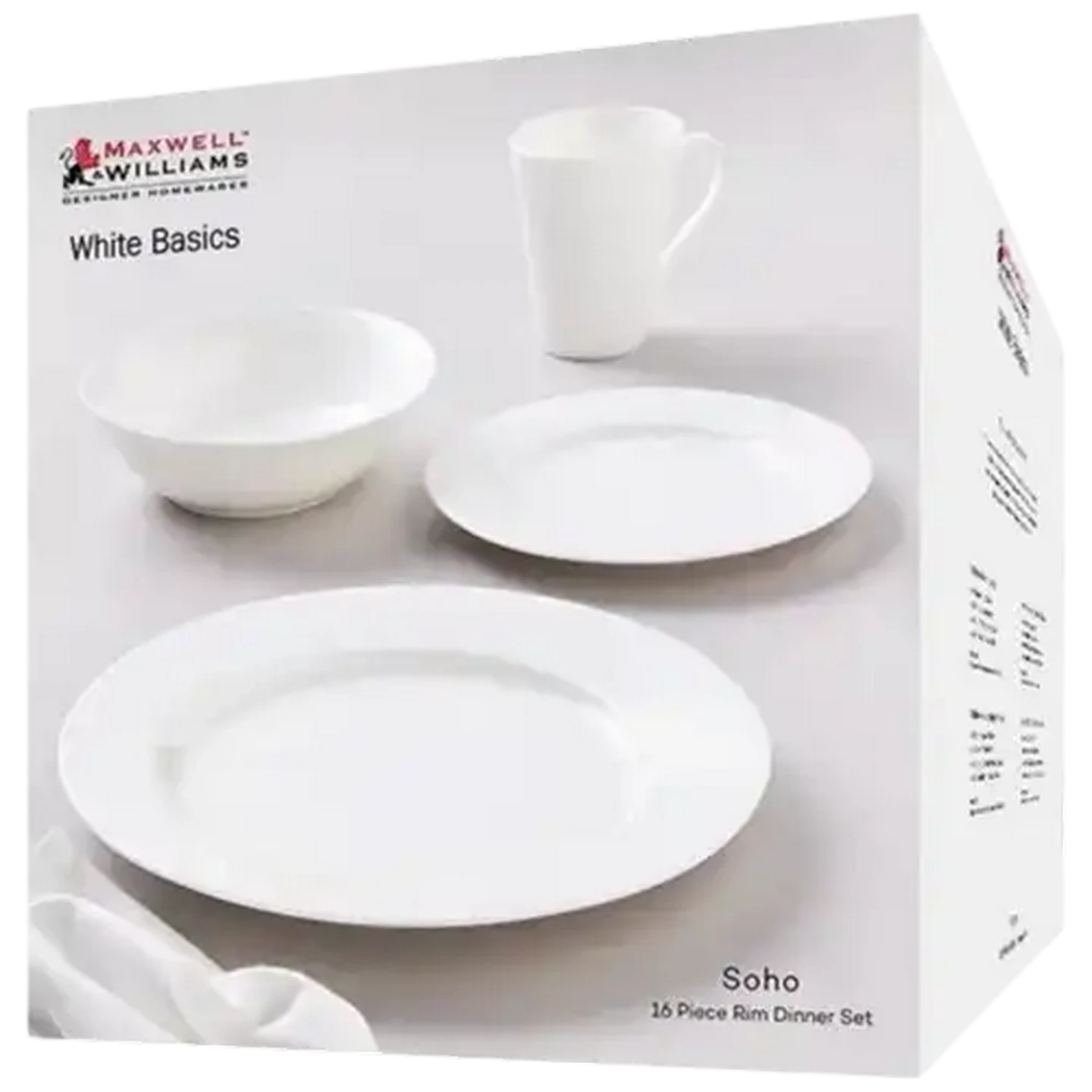 Checkers Sixty60 | Maxwell & Williams White Basics Soho Rim Dinner
