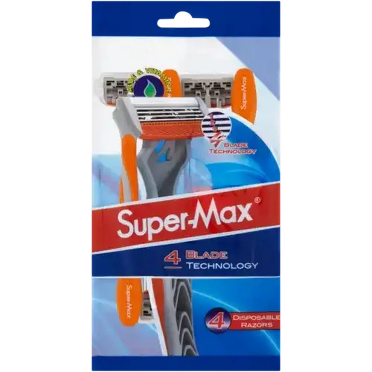 Checkers Sixty60 | Super-Max 4 Blade Disposable Razors 4 Pack