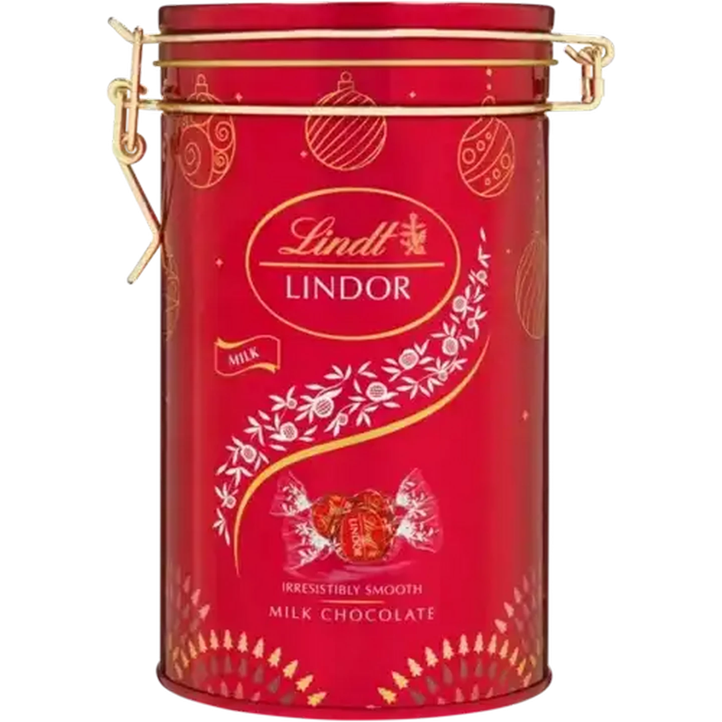 ミルキー  箱L Checkers Sixty60 | Lindt LINDOR Milk Clasp Tin 300g