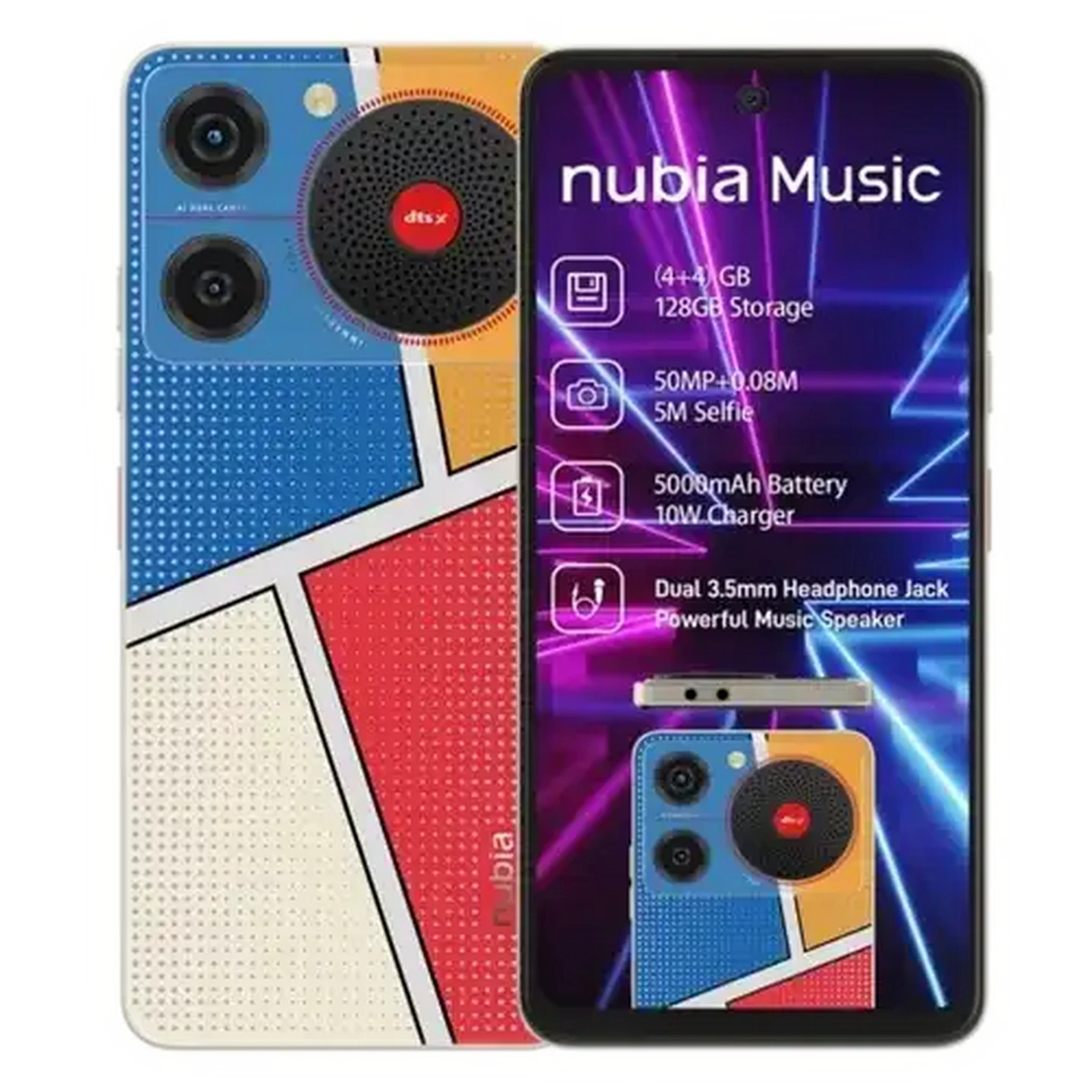 Shoprite ZA | nubia Music POP Art Dual-Sim Cellphone