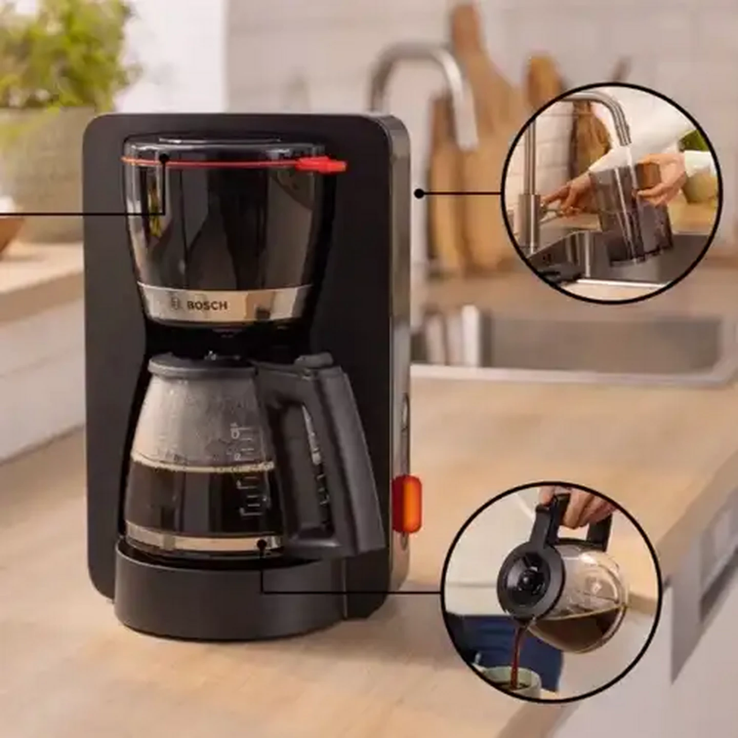 Checkers Sixty60 | Bosch Appliances MyMoment Black Coffee Maker 1200W