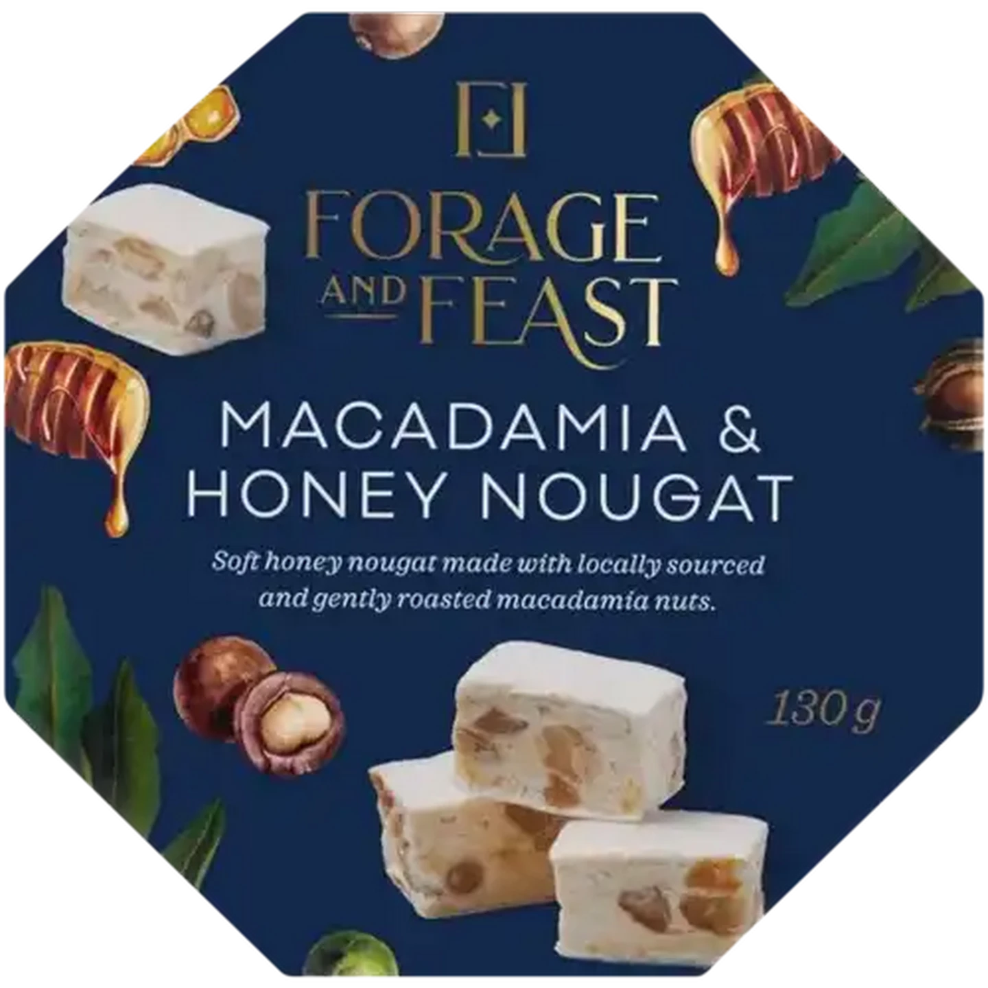 Checkers Sixty60 | Forage And Feast Macadamia & Honey Nougat 130g