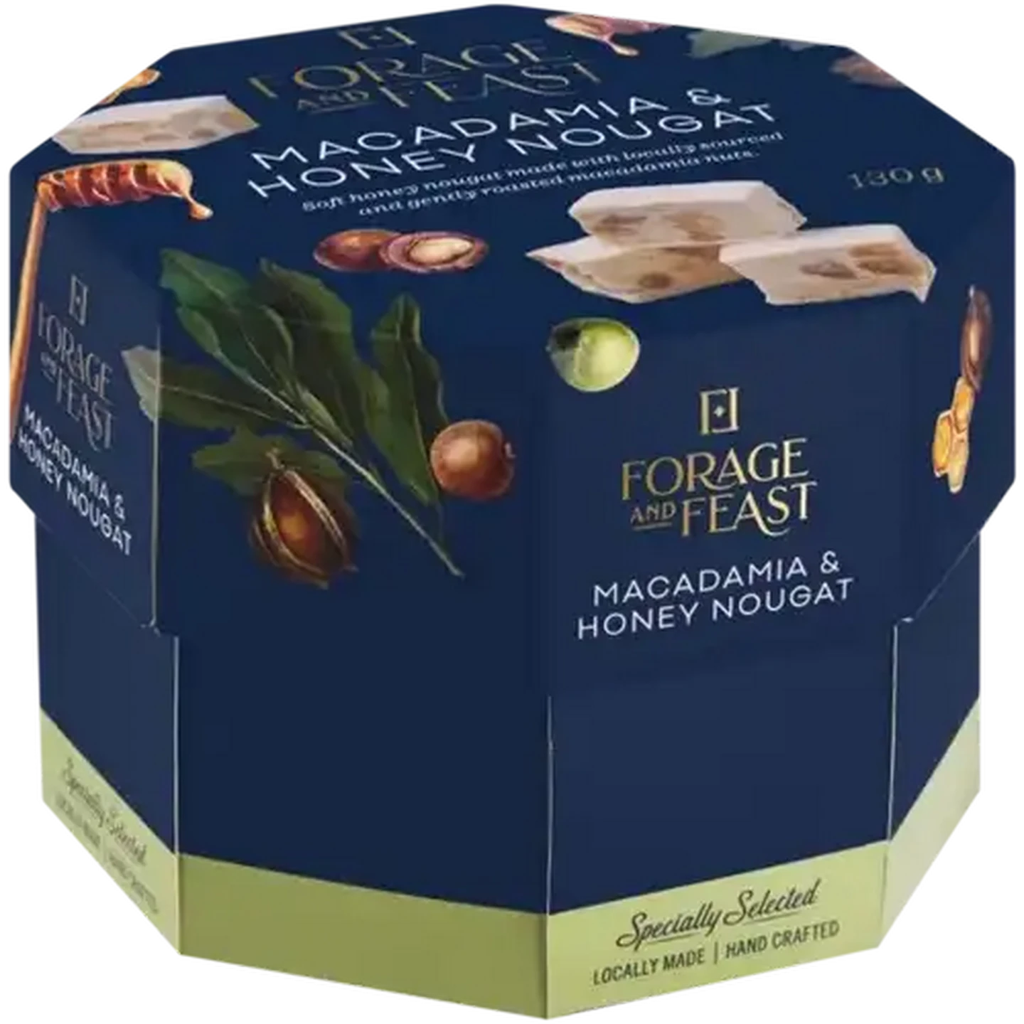 Checkers Sixty60 | Forage And Feast Macadamia & Honey Nougat 130g