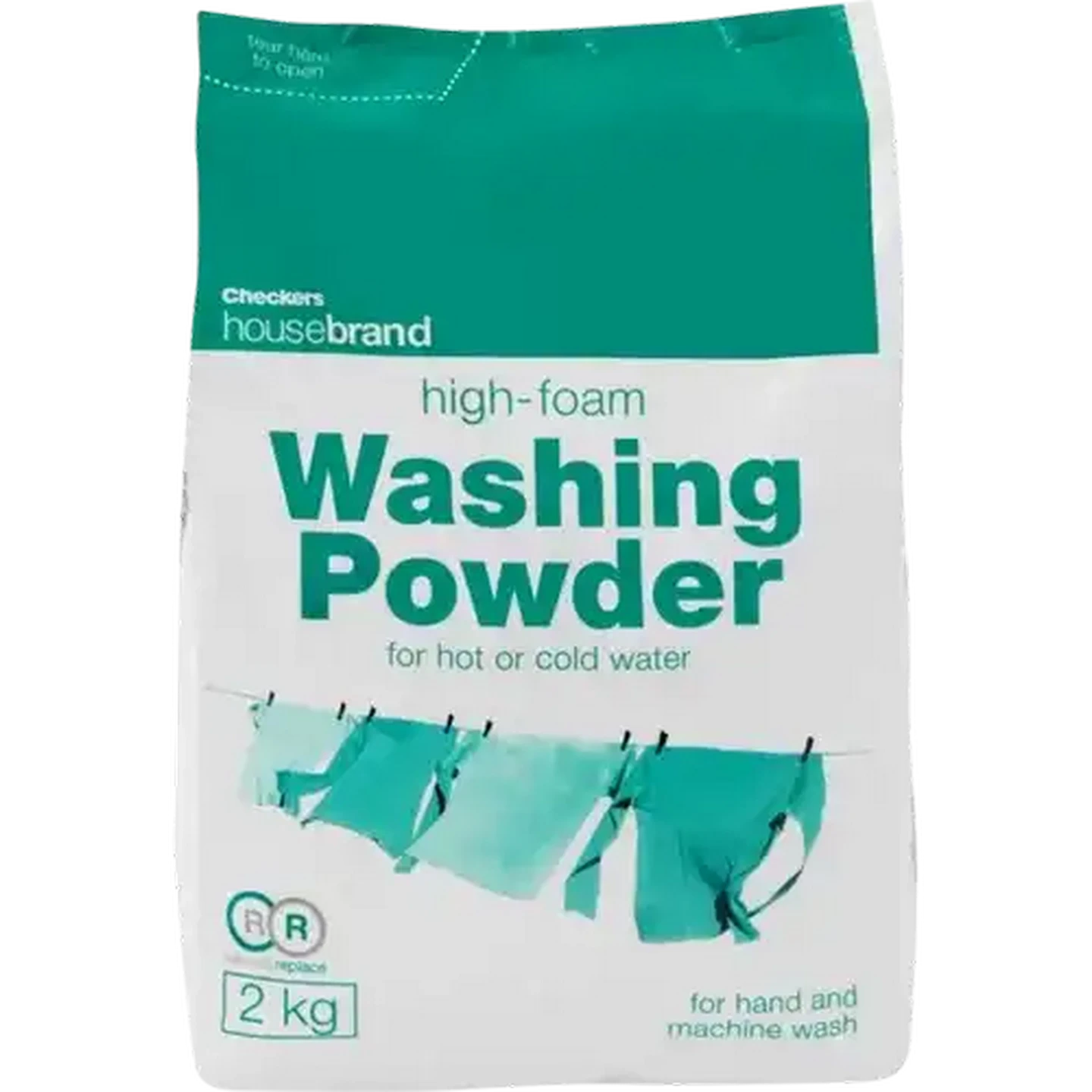 Image of Checkers Housebrand High-Foam Washing Powder 2kg