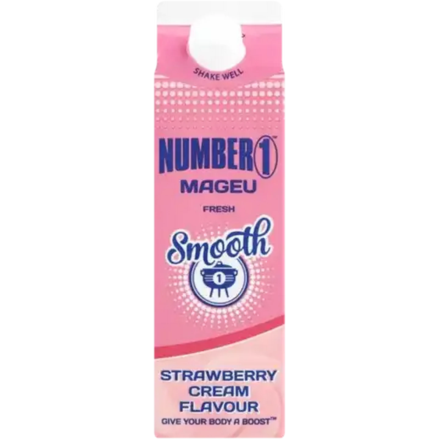 Image of Number 1 Strawberry Cream Flavoured Mageu 1L