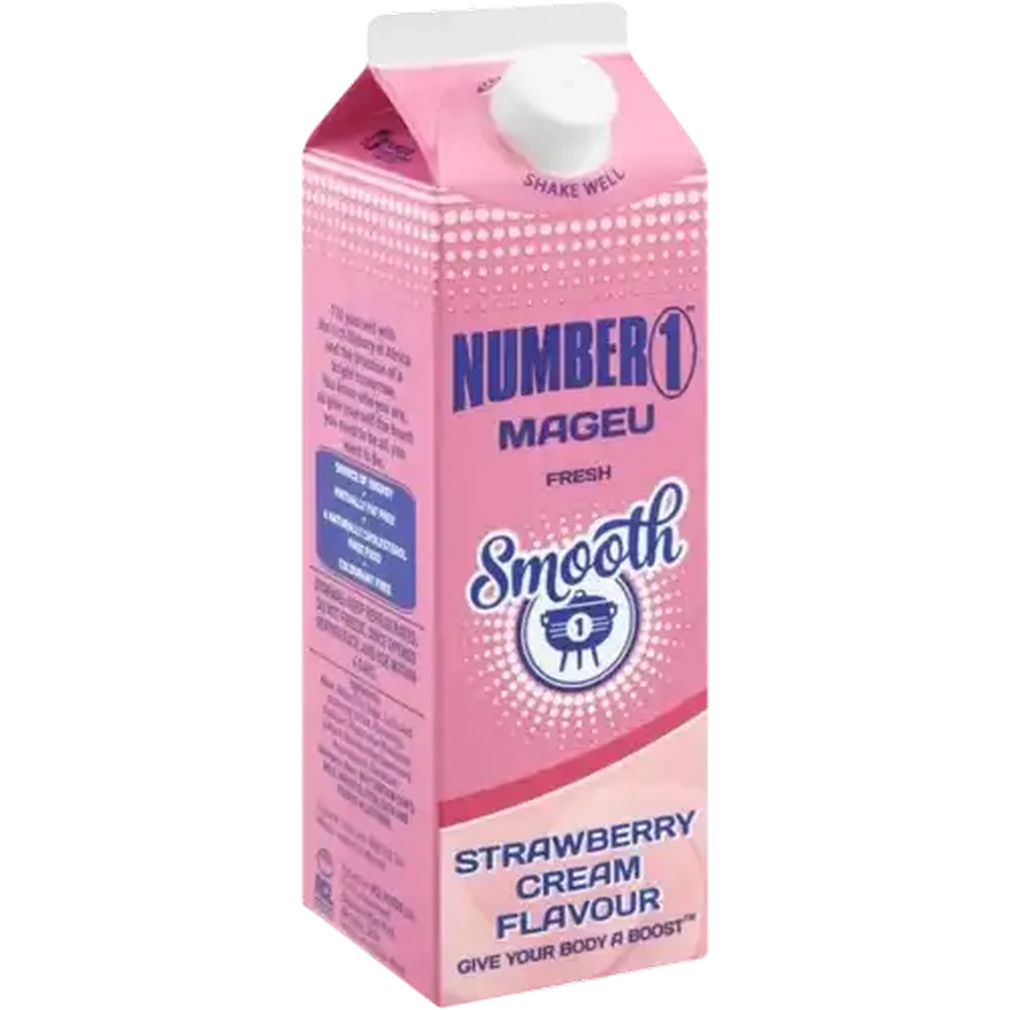 Image of Number 1 Strawberry Cream Flavoured Mageu 1L