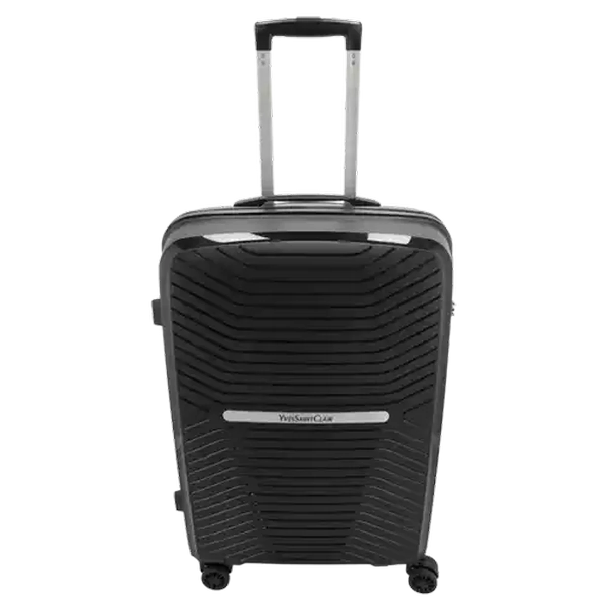 洋楽 prestige Checkers Sixty60 | Yves Saint Claire Large Black Miles Trolley Case