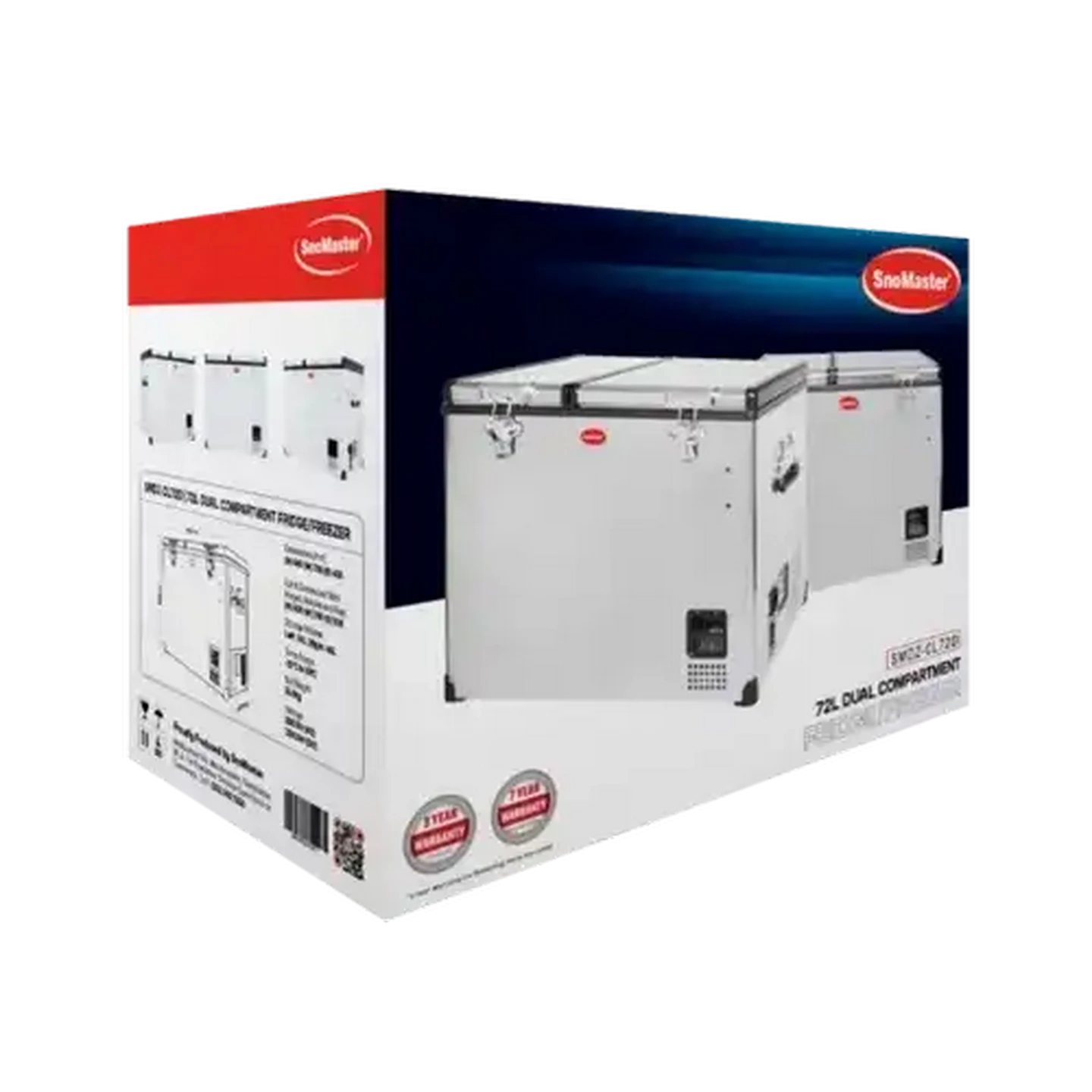 Checkers Sixty60 | SnoMaster 72L Stainless Steel Dual Compartment
