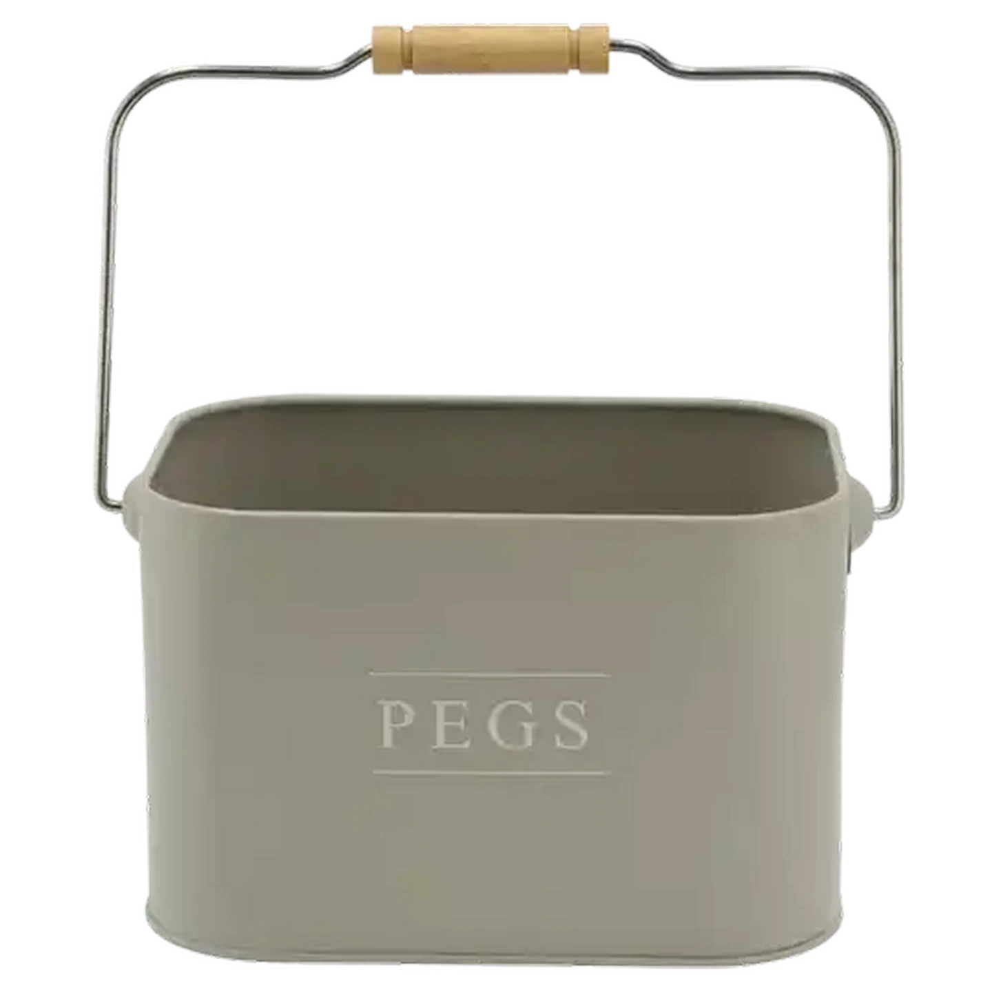 Image of Home Steel Peg Holder 25cm x 15cm x 13.5cm