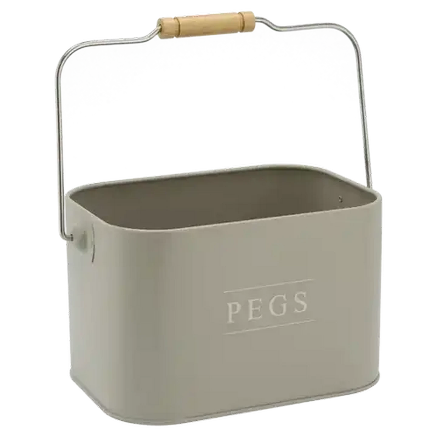 Image of Home Steel Peg Holder 25cm x 15cm x 13.5cm