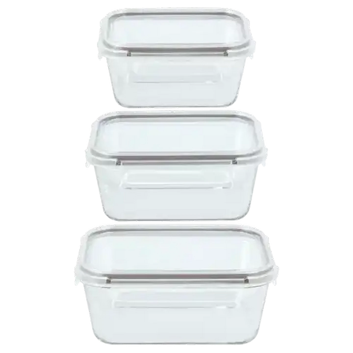 Checkers Sixty60 | Bake n Lock Glass Rectangular Storage Set 6-Piece