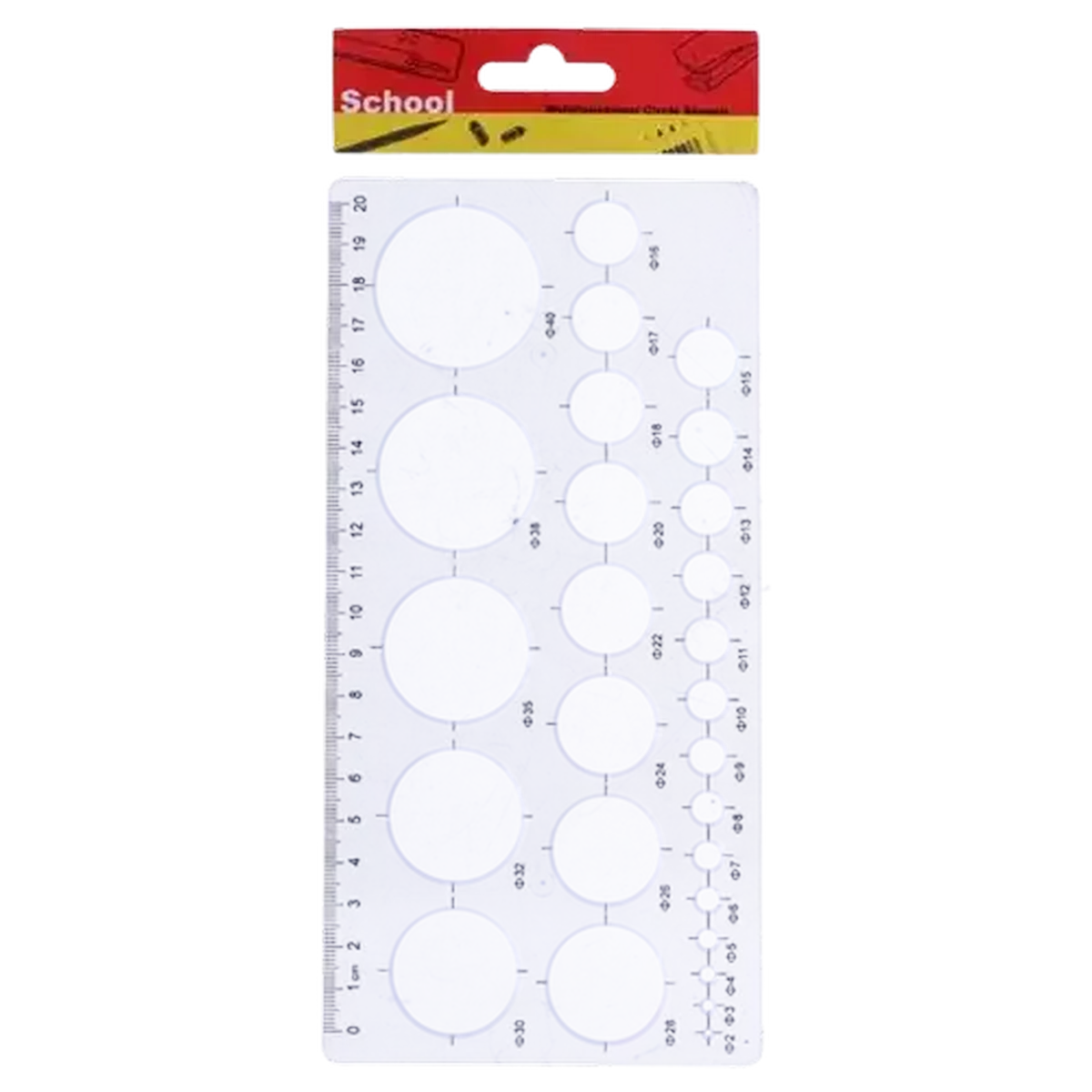 Checkers Sixty60 | School Multifunction Stencil Circle