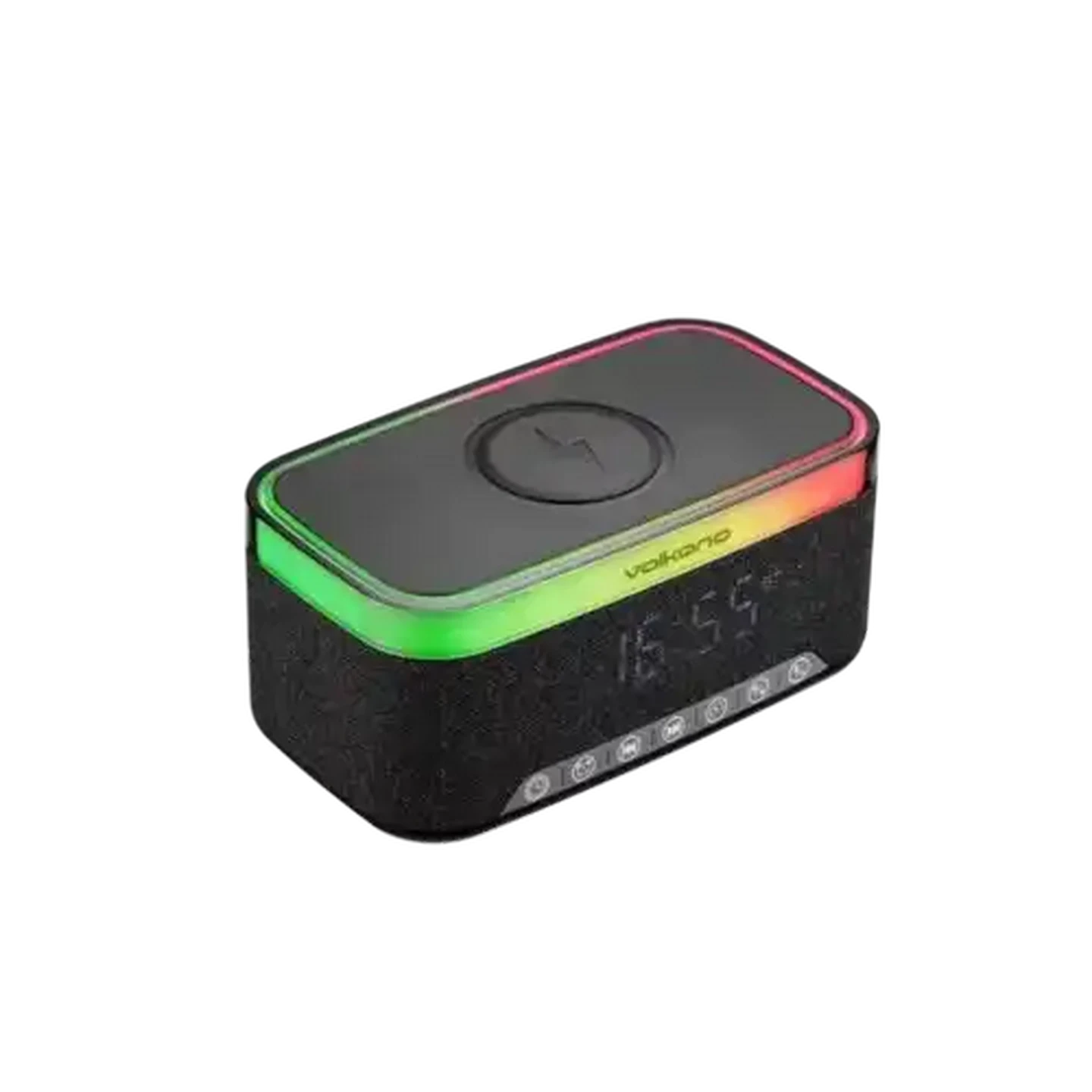 Checkers Sixty60 | Volkano Black Radiant Series Alarm Clock Speaker