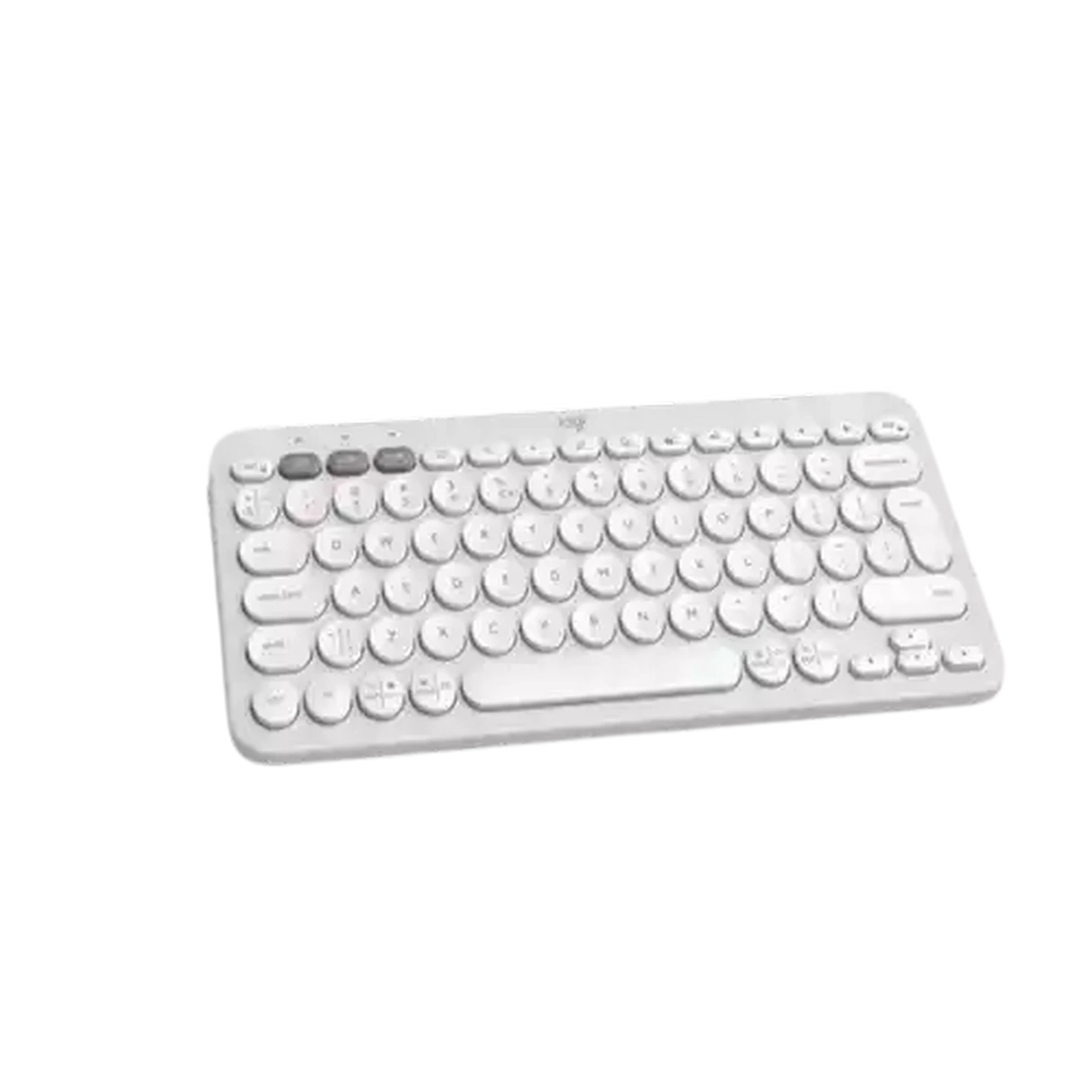 Image of Logitech K380s Tonal White Pebble Keys 2 Keyboard