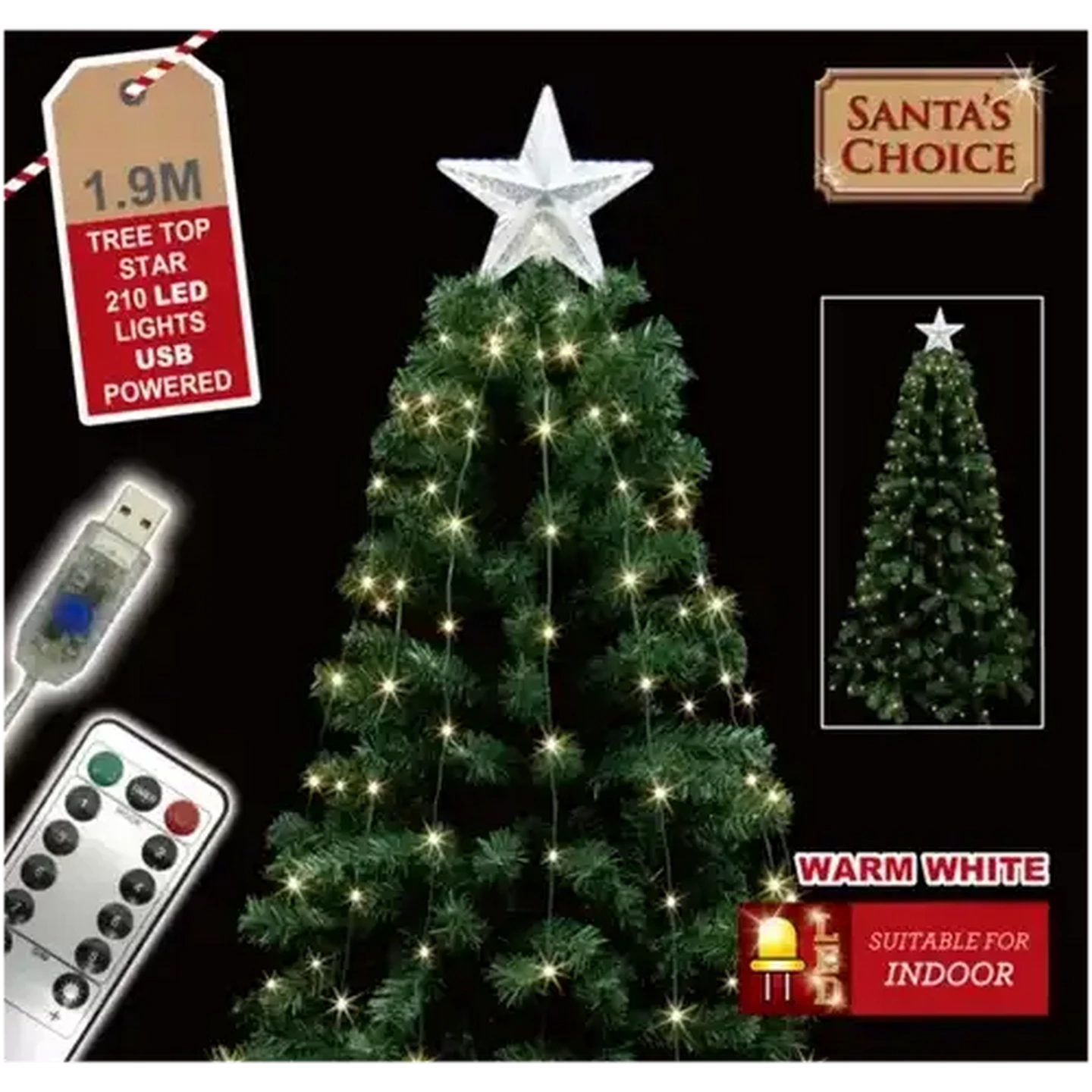 Checkers Sixty60 | Santa's Choice USB Powered Star With 210 LED