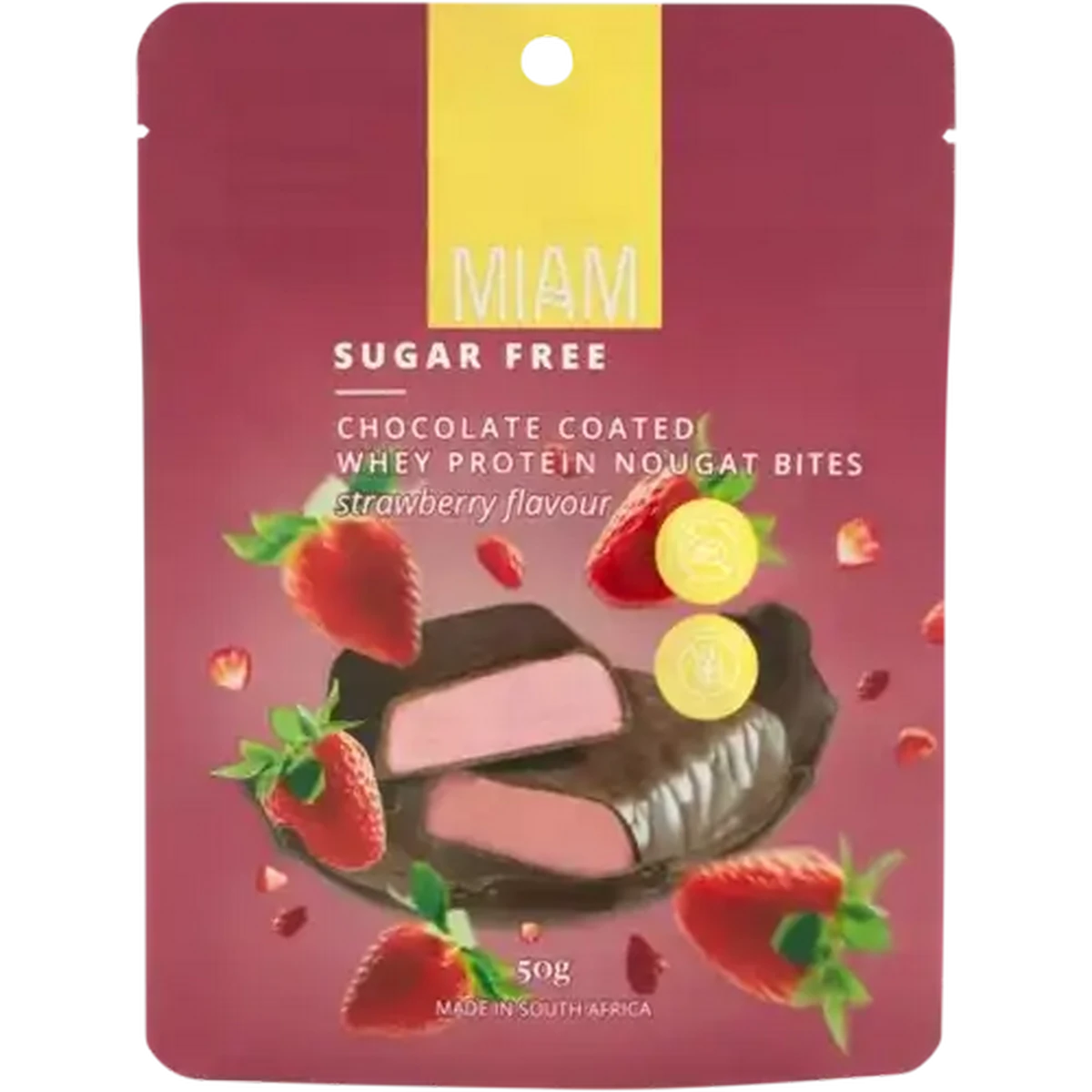 Checkers Sixty60 | Miam Strawberry Flavour Chocolate Coated Whey