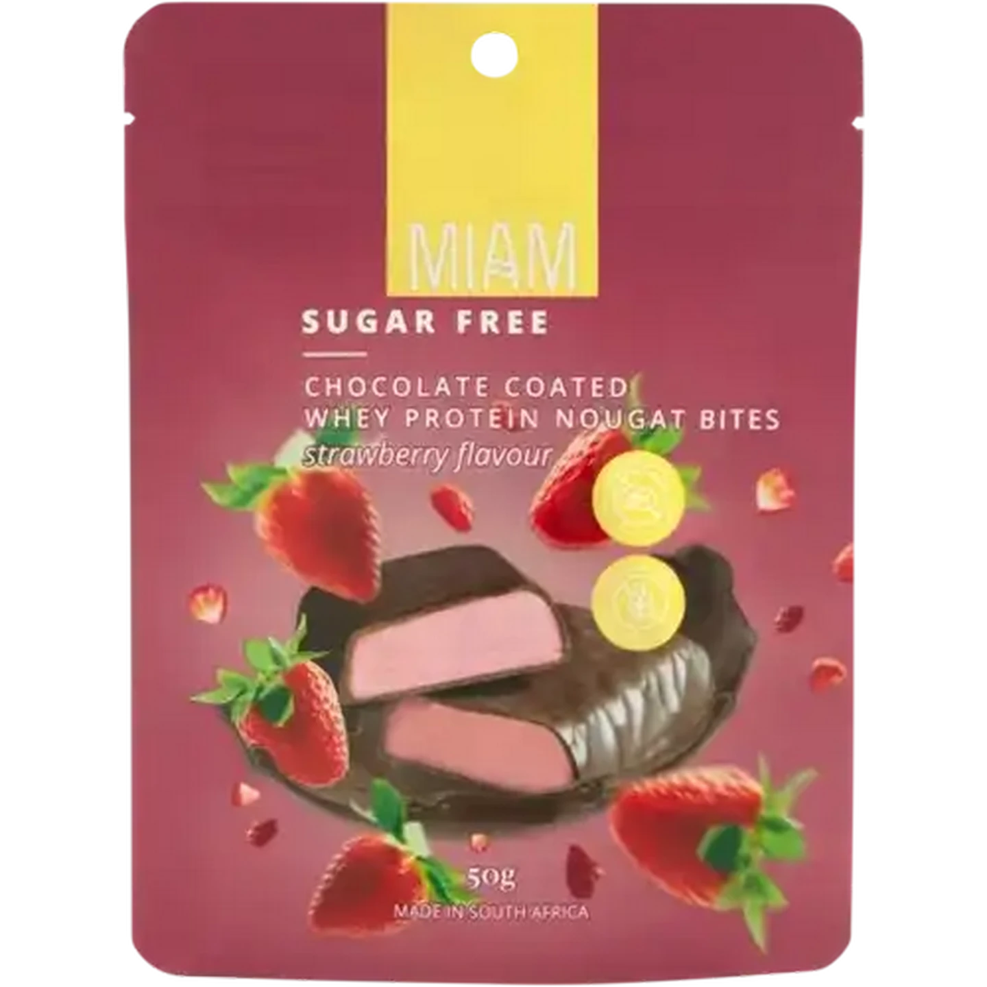 Checkers Sixty60 | Miam Strawberry Flavour Chocolate Coated Whey