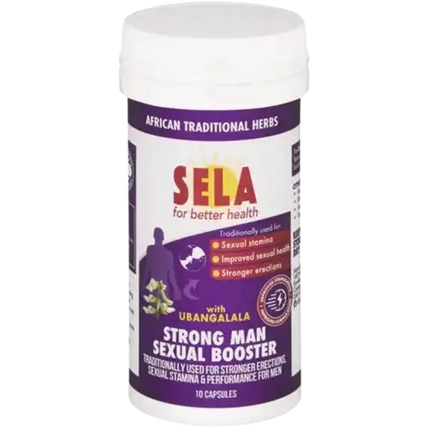 Image of SELA Strong Man Sexual Booster 10 Pack