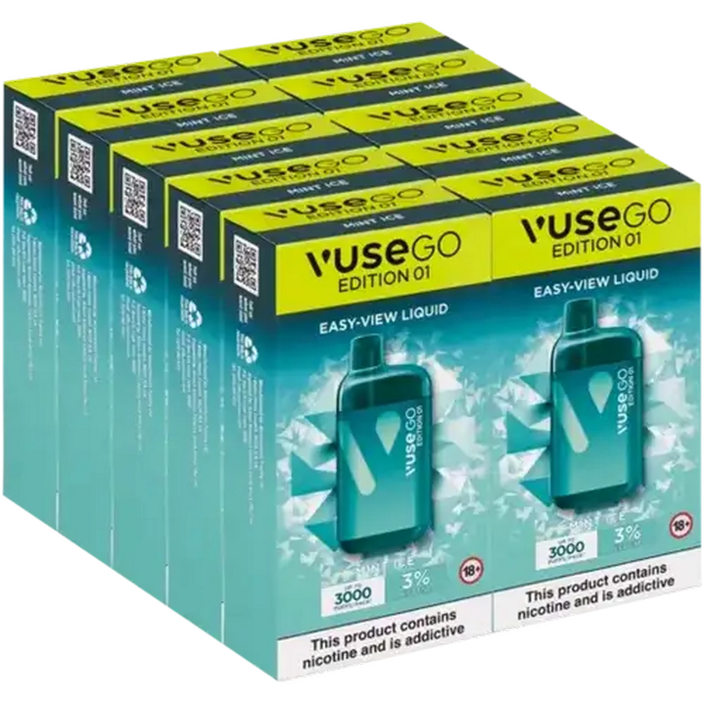 vuse go edition Vuse GO 5000 Strawberry Ice Flavour Disposable Vape main image 1