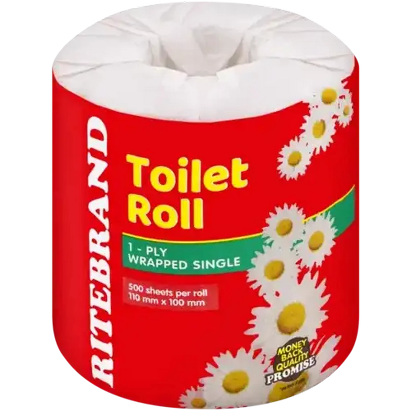 Image of Ritebrand 1-Ply Toilet Roll