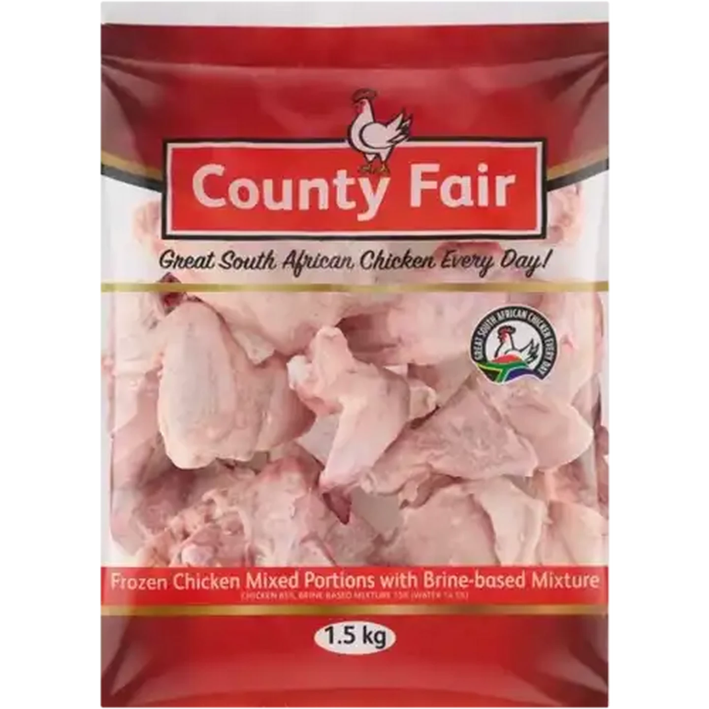 Checkers Sixty60 | County Fair IQF Frozen Chciken Mixed Portion 1.5kg