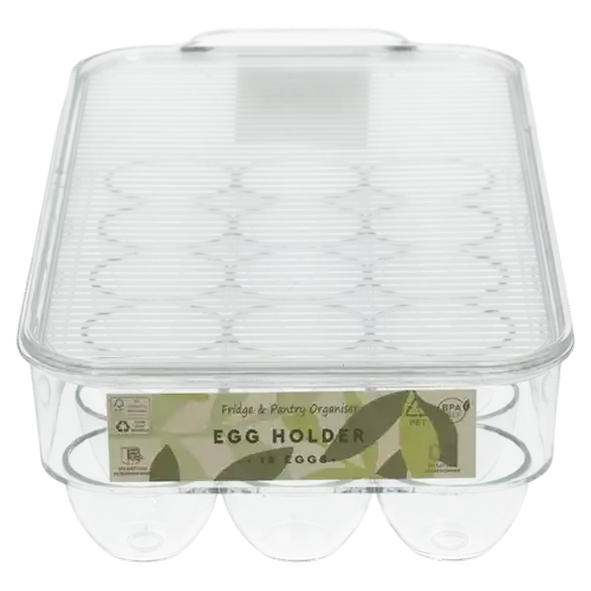 Checkers Sixty60 | Fridge & Pantry Plastic 18-Egg Holder Organiser