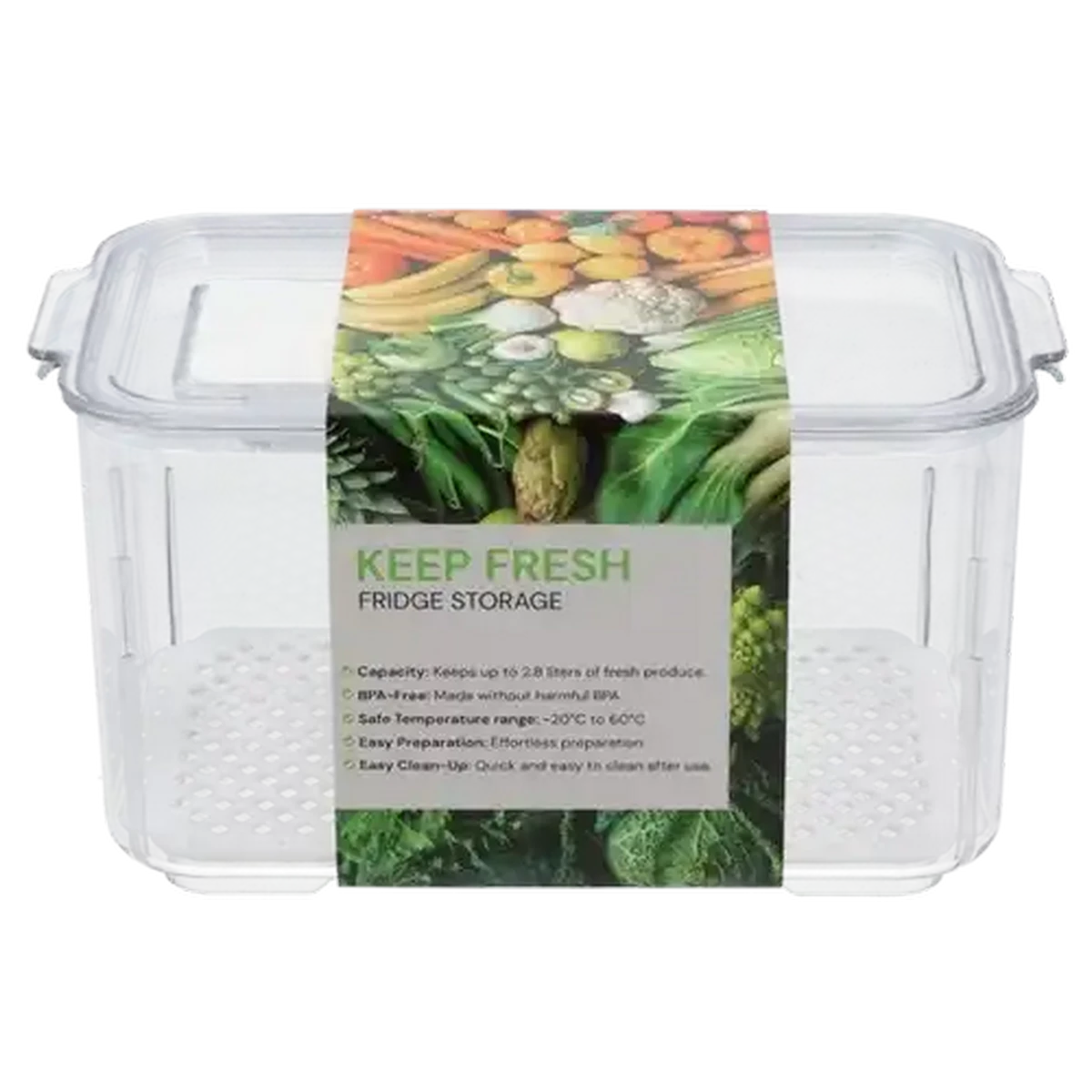 Checkers Sixty60 | Keep Fresh Fridge Plastic Storage 2.8L