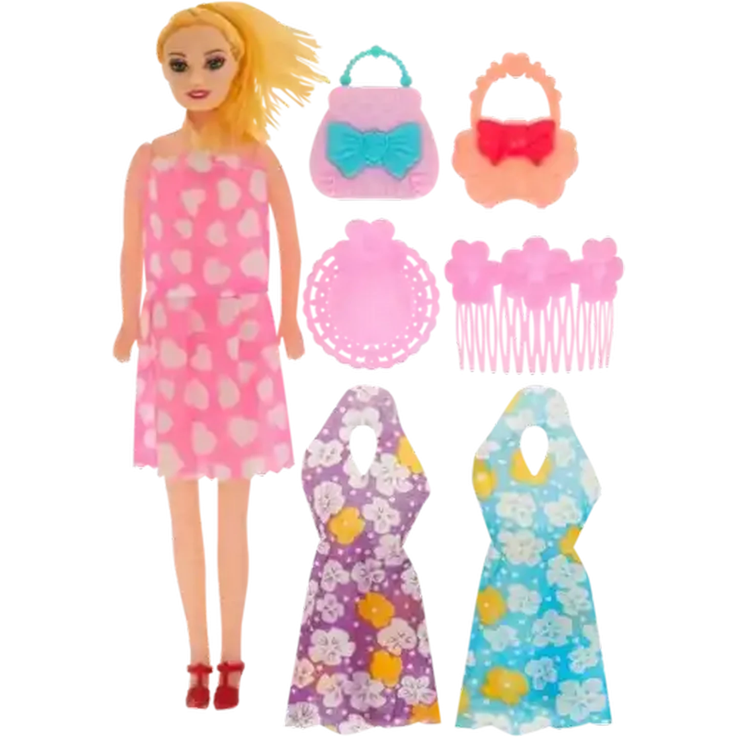 Image of Pretty Girl Doll with Accessories (Colour May Vary)