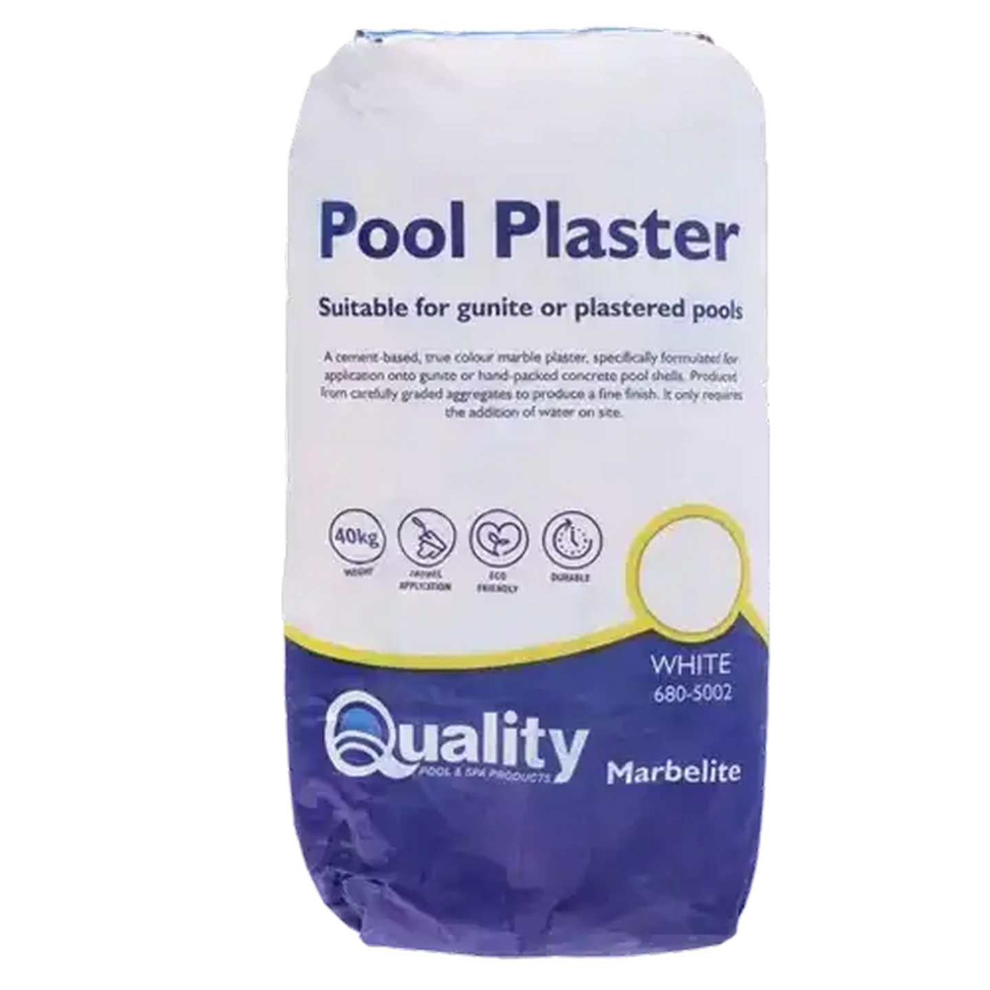 Image of Quality Pool Crete White Pool Plaster 40kg