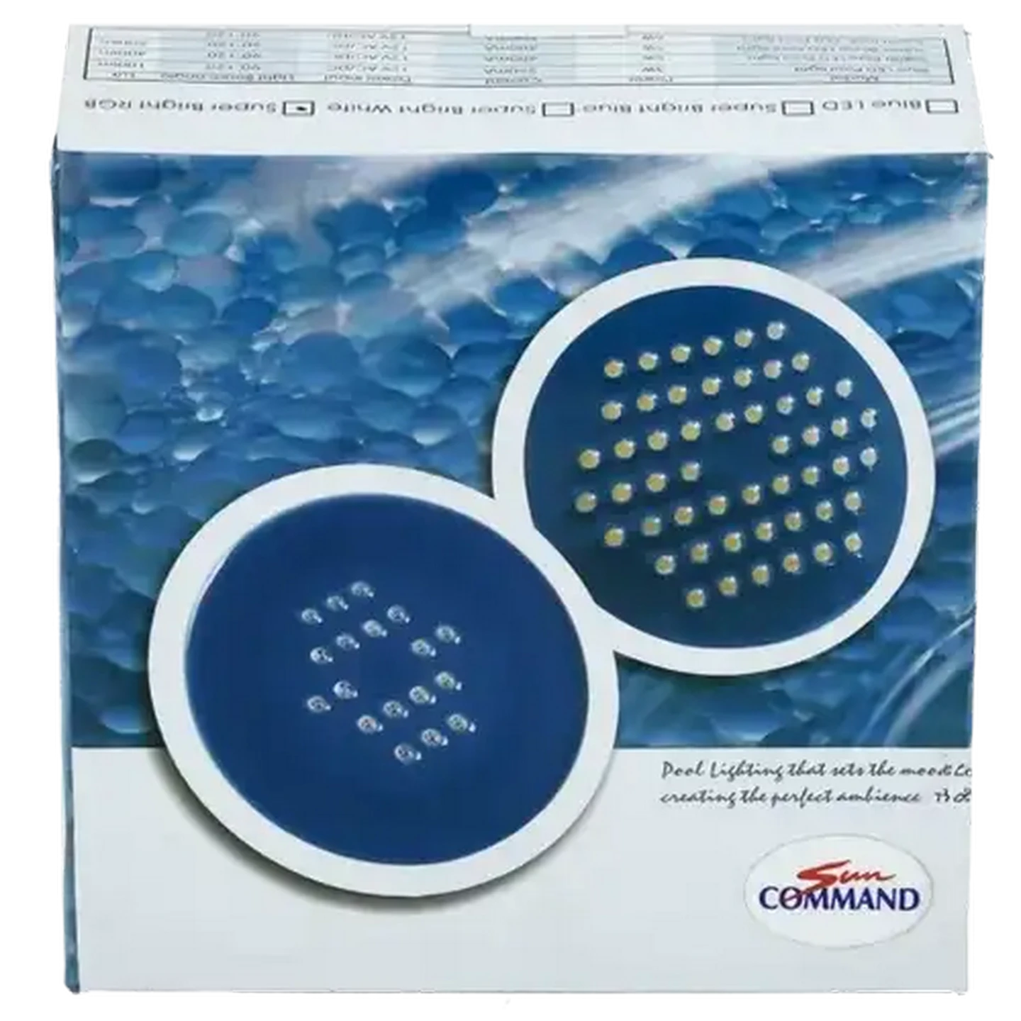 Image of Sun Command LED Colour Changing Pool Light