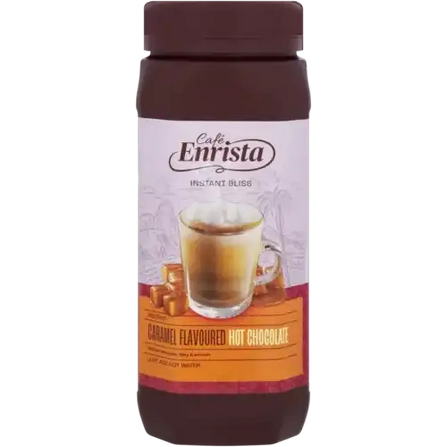 Image of Café Enrista Caramel Flavoured Instant Hot Chocolate 500g