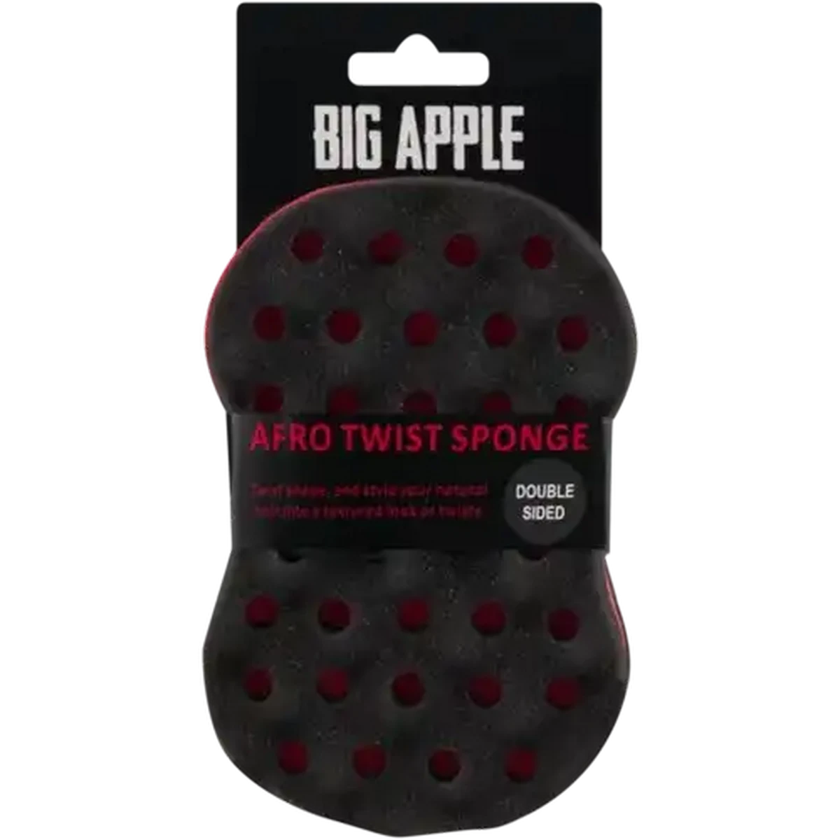 Checkers Sixty60 | Big Apple Black Double Sided Afro Twist Sponge