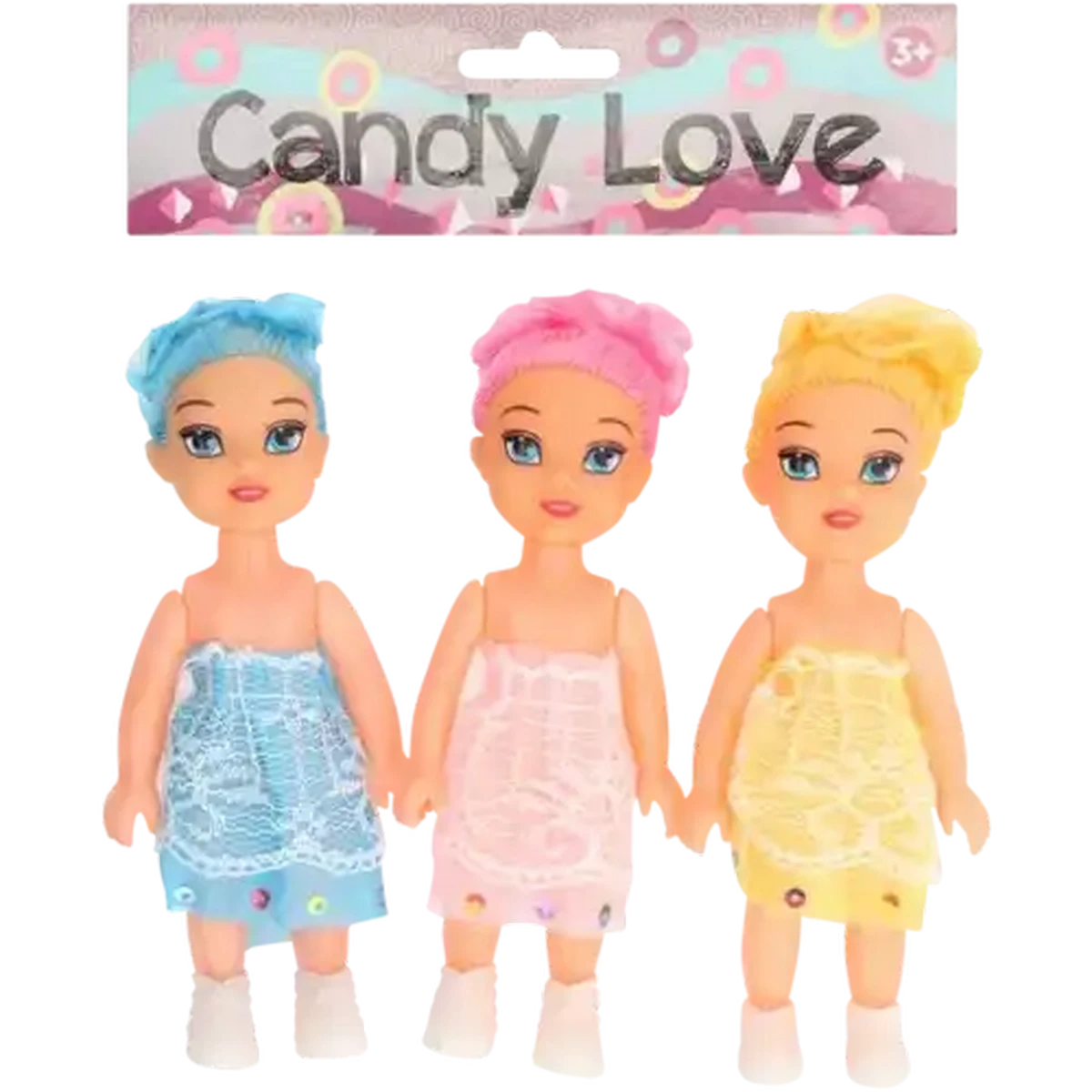 人形 1/3 sadol [Girls day-check]SD Pink set Checkers Sixty60 | Candy Love Dolls 3-Pack (Assorted Product