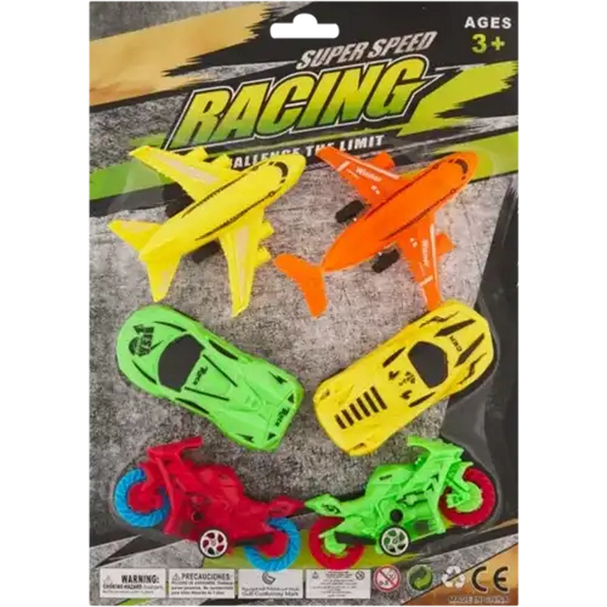 Checkers Sixty60 | Super Speed Friction Racing Set 6 Piece