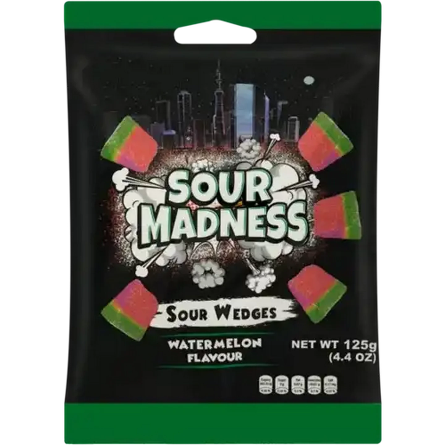Checkers Sixty60 | Sour Madness Watermelon Flavour Sour Wedges 125g