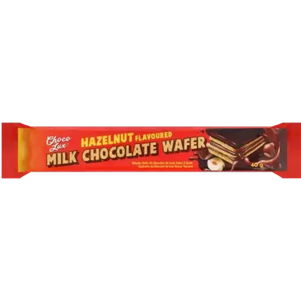 Shoprite ZA | Choco Lux Hazelnut Flavoured Milk Chocolate Wafer 40g
