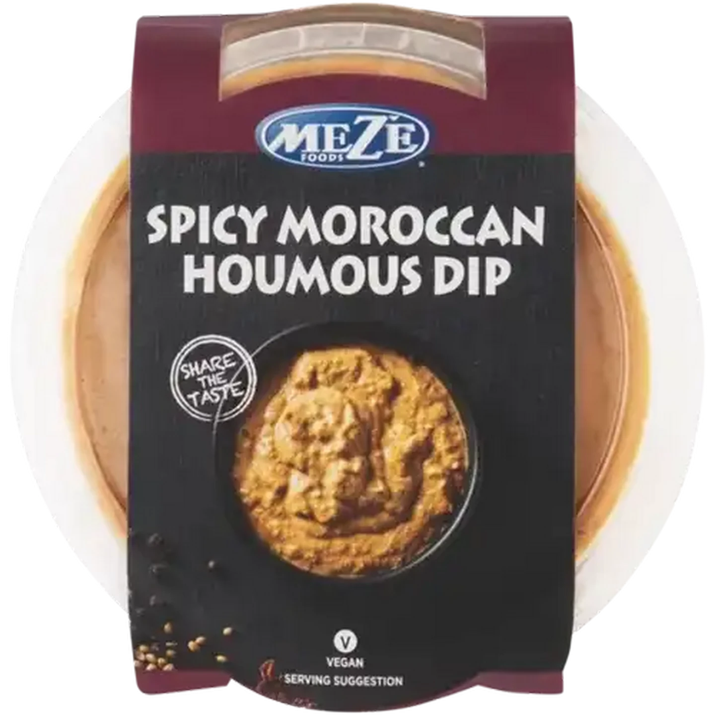 Image of Mezé Foods Spicy Moroccan Houmous Dip 110g