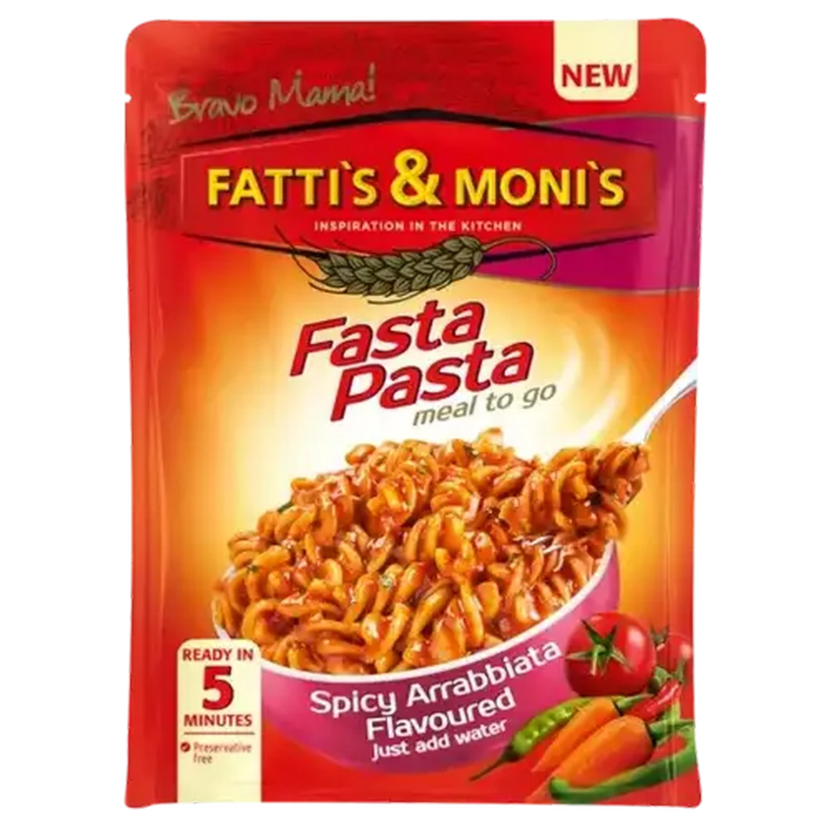 Checkers Sixty60 | Fatti's & Moni's Instant Spicy Arrabbiata Flavoured ...