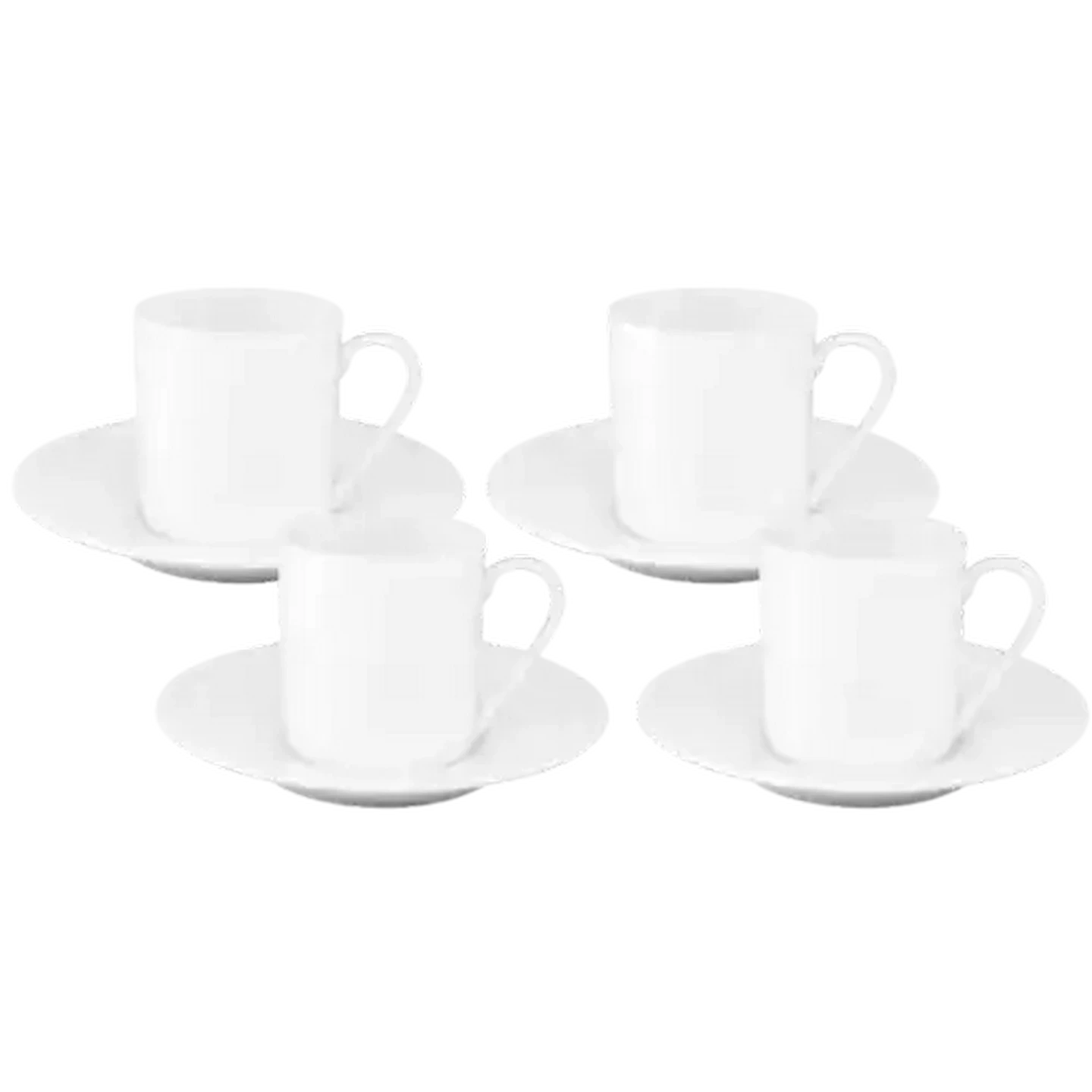 Checkers Sixty60 | JAN Espresso Cup & Saucer White 4 Pack 100ml
