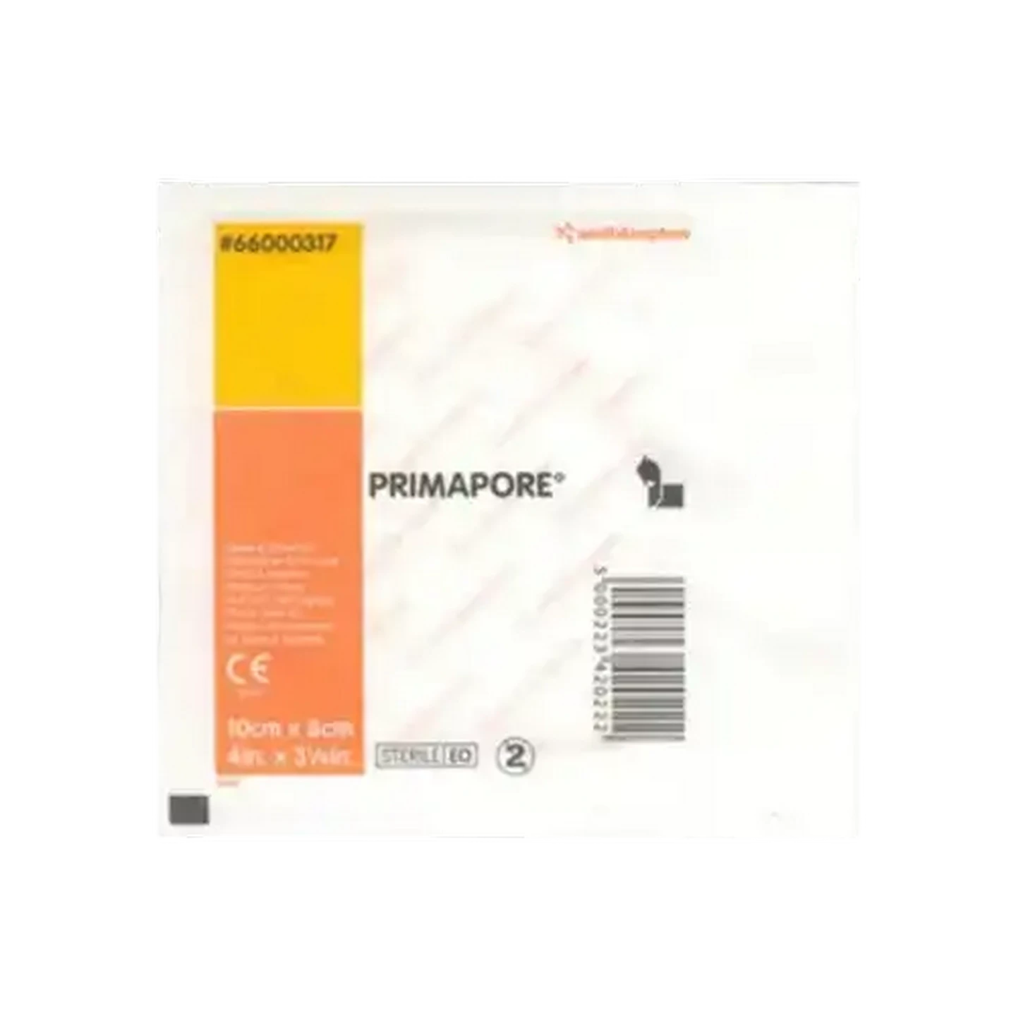 Image of Smith+Nephew Primapore Dressing 100mm x 80mm Pack