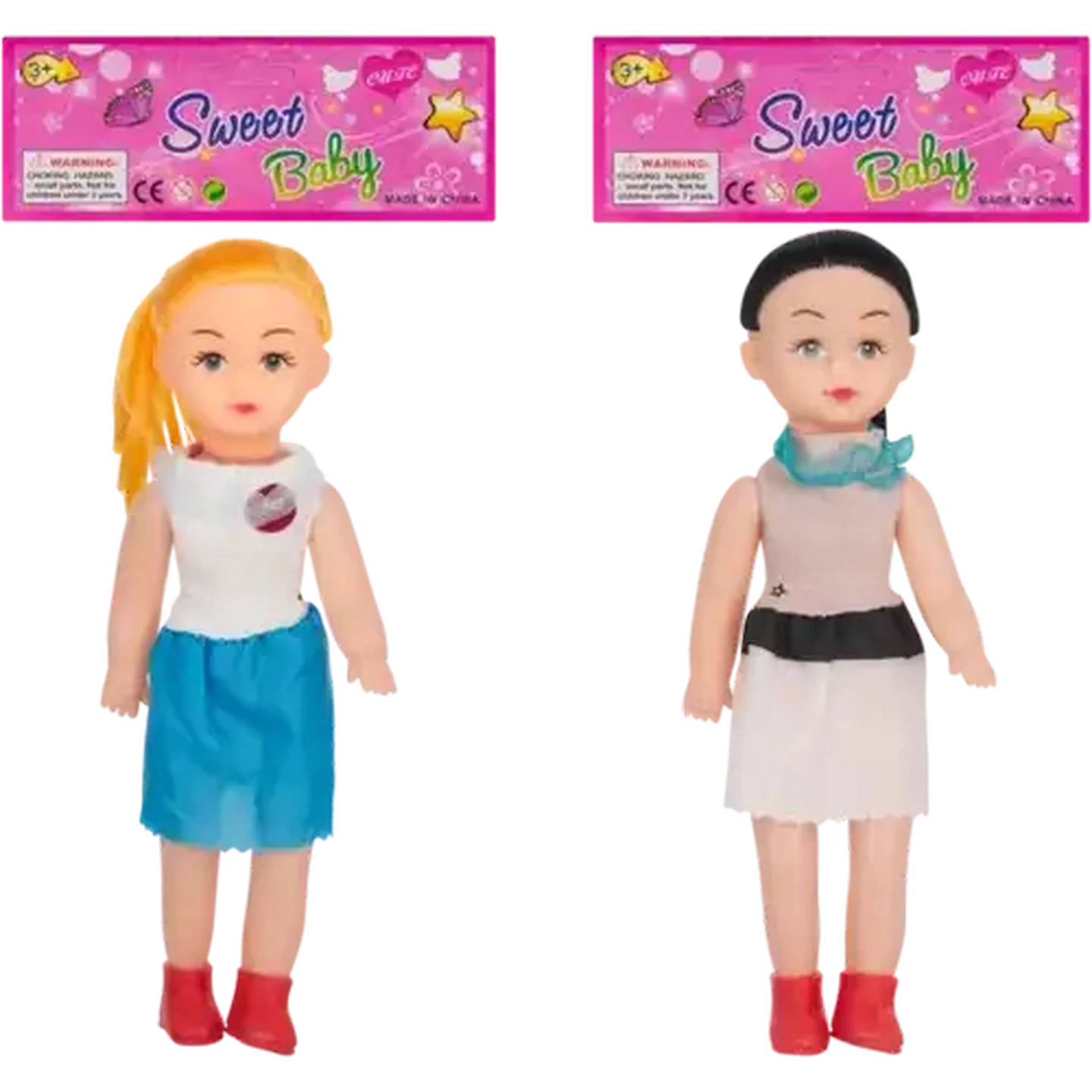 Image of Plastic Doll 21cm (Assorted Item - Single Product)​​