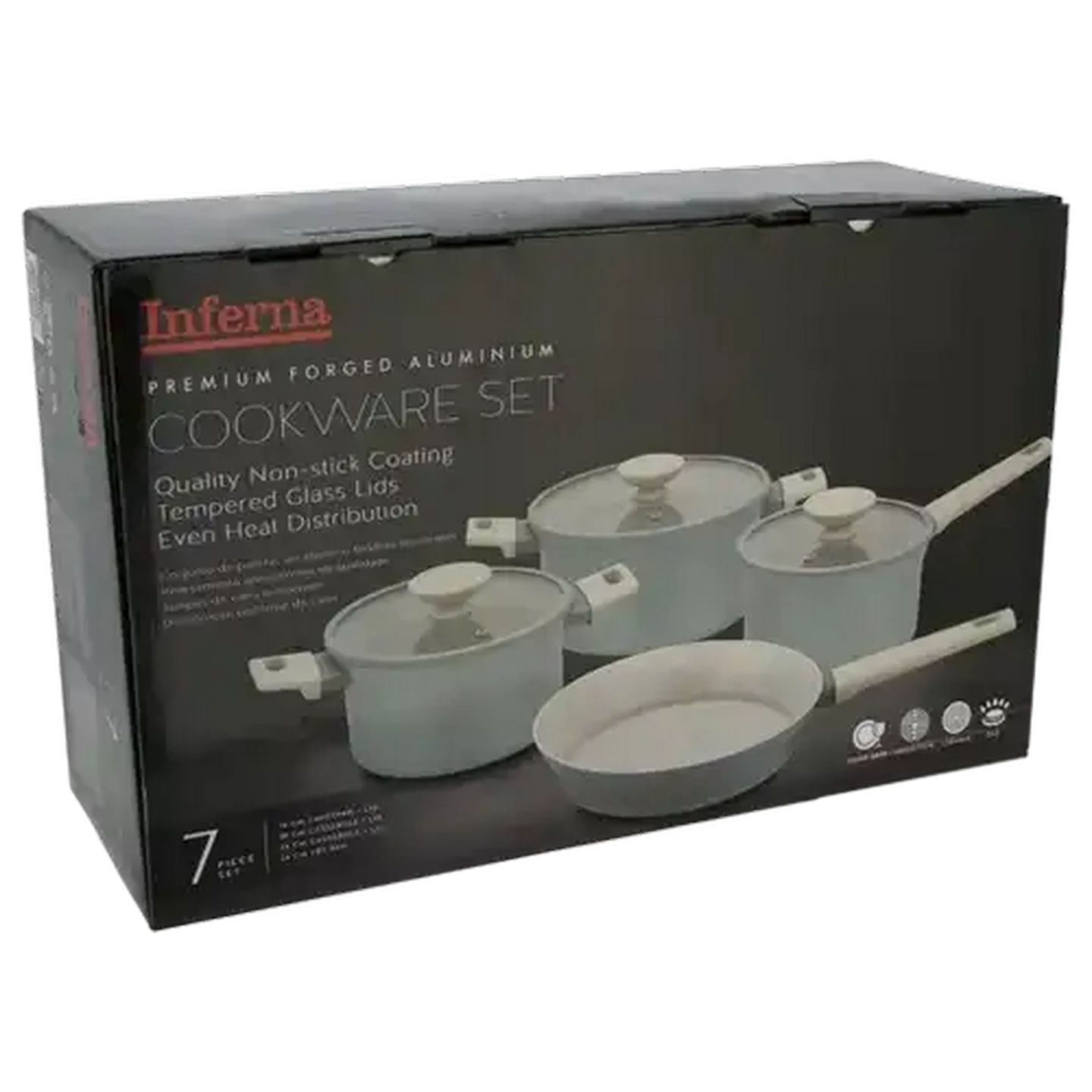 Checkers Sixty60 | Inferna Aluminium Cookware Set 7 Piece