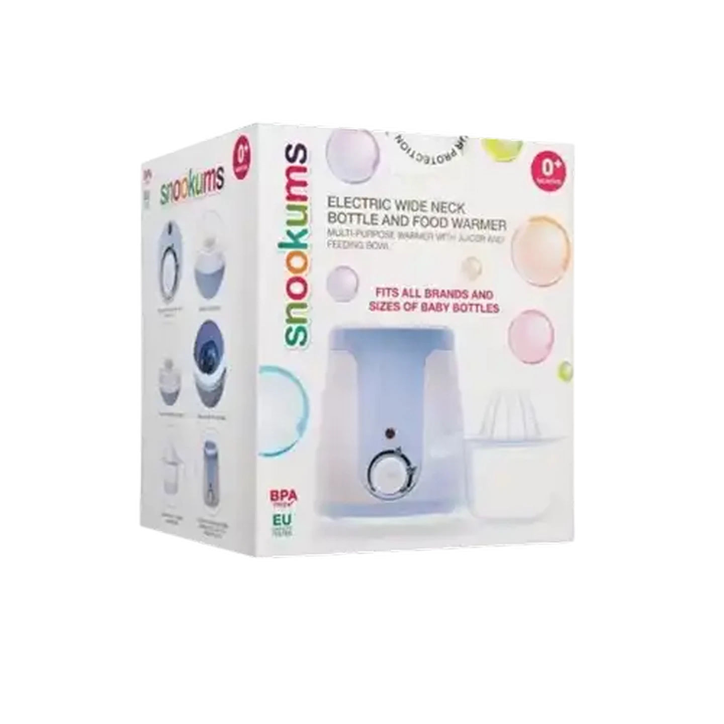Image of Snookums Electric Food Warmer White/Blue