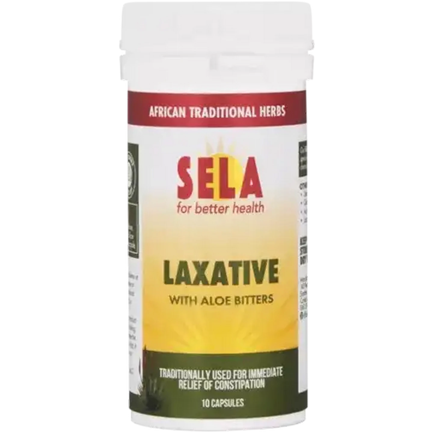 Image of SELA Laxative Capsules 10 Pack