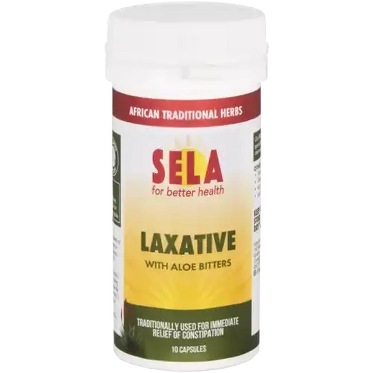Image of SELA Laxative Capsules 10 Pack