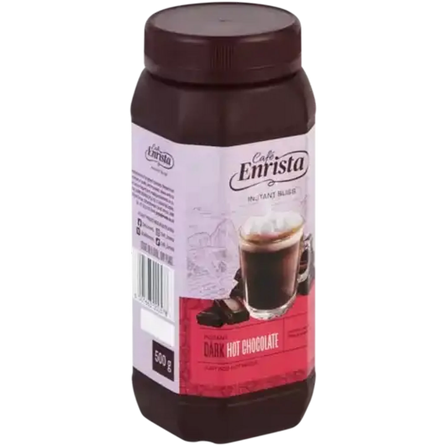 Image of Café Enrista Dark Instant Hot Chocolate 500g